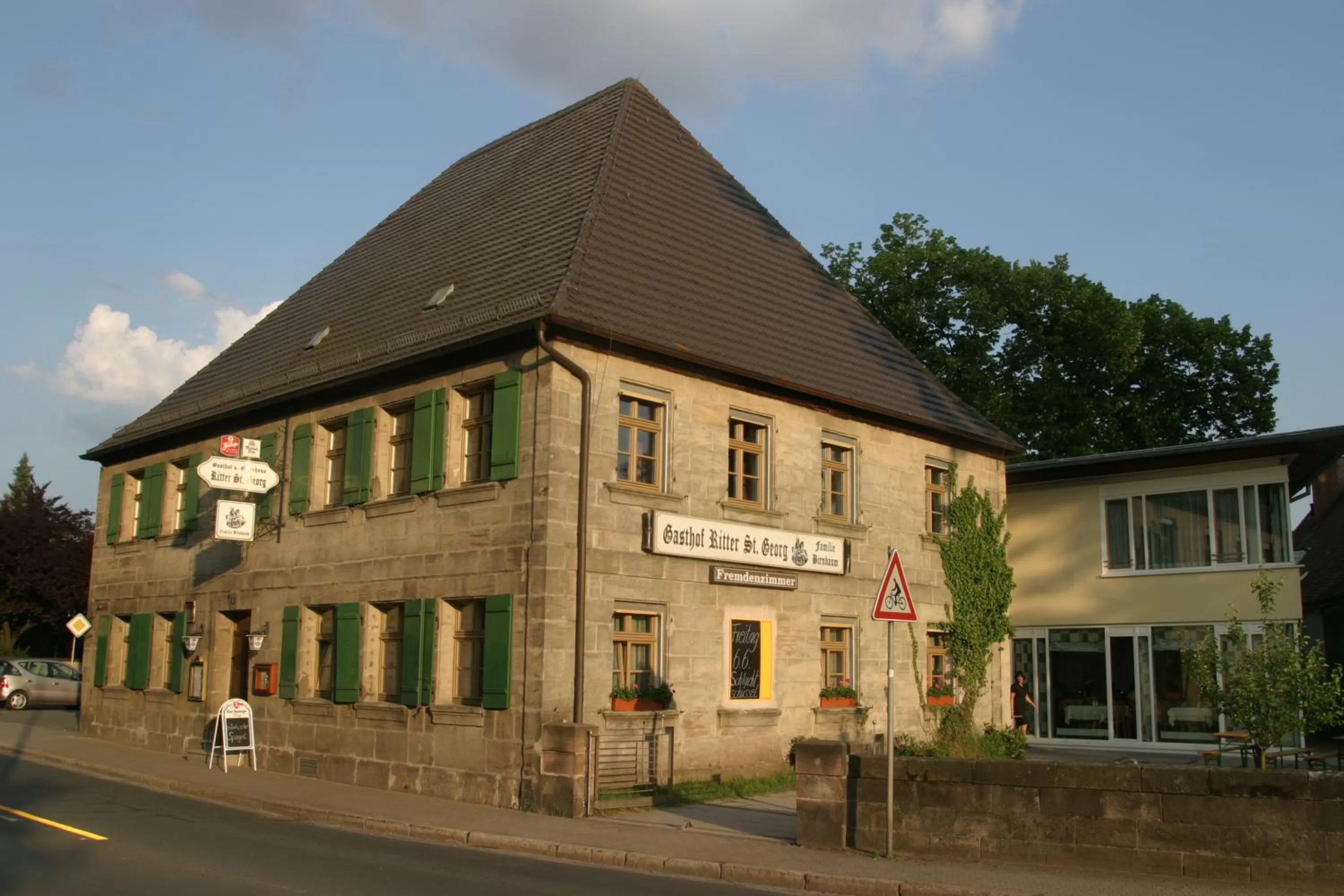Property building in Hotel und Gasthof Ritter St. Georg