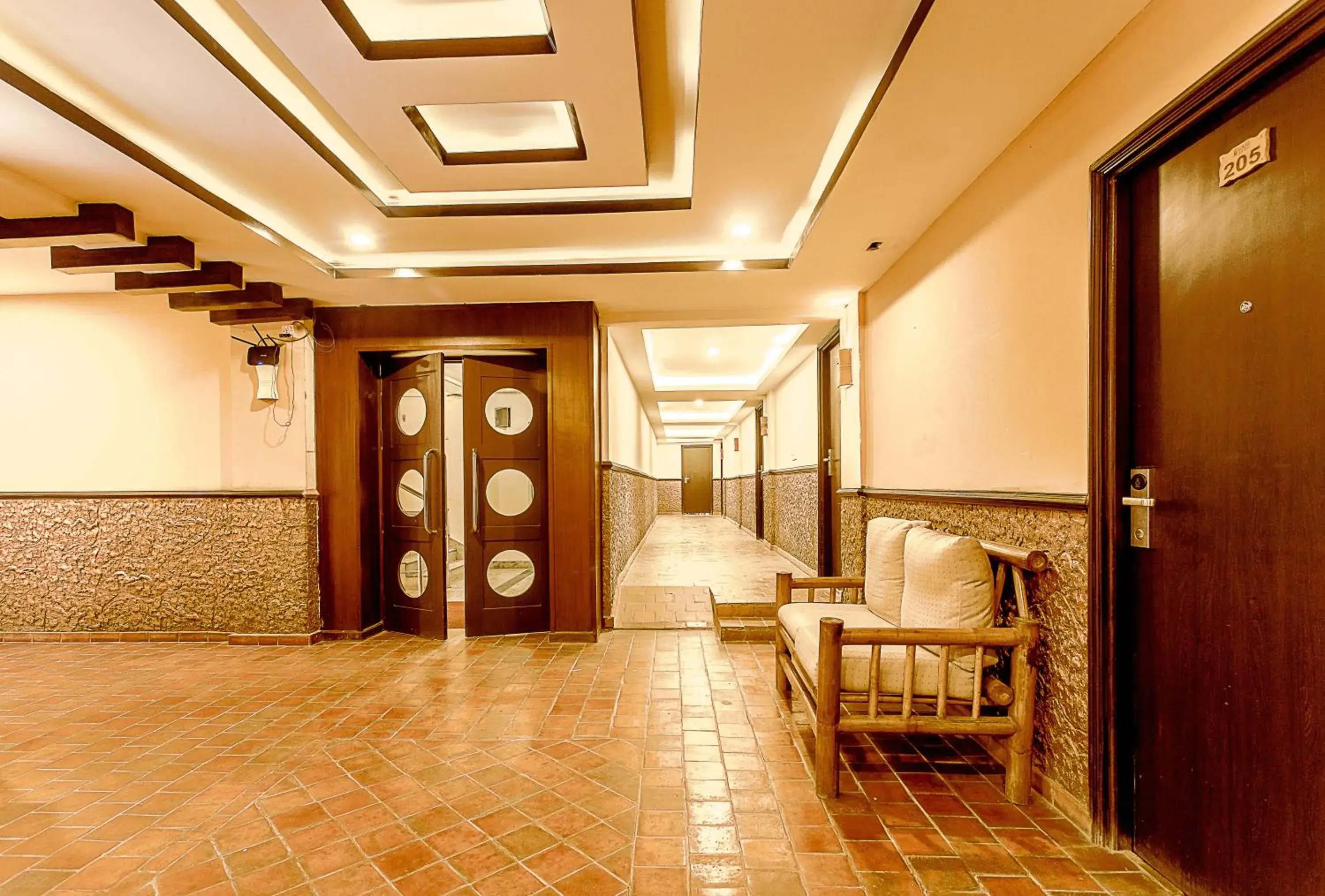 Seating area in Gaju Suite Hotel