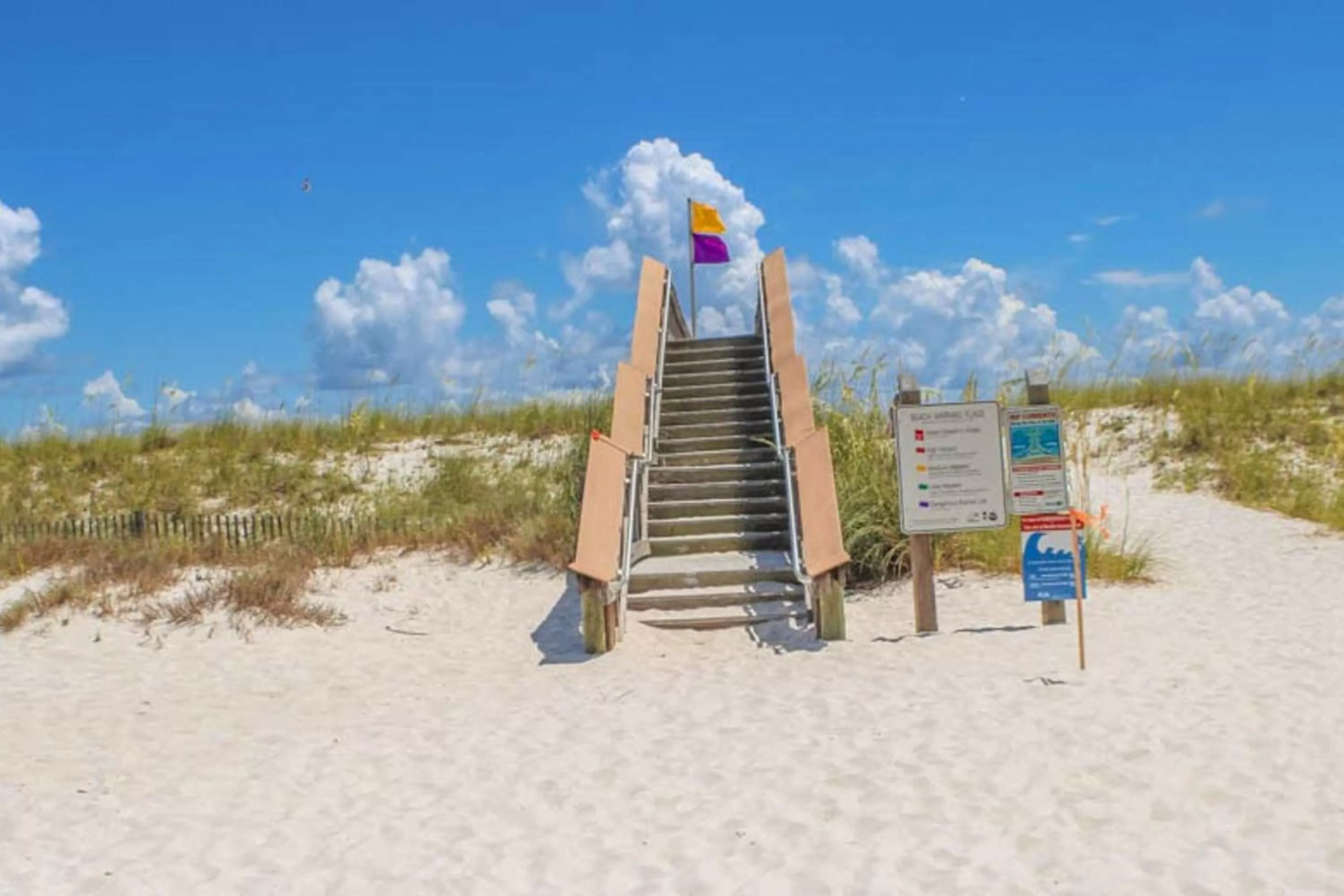 Beach in Gulf Island Condos