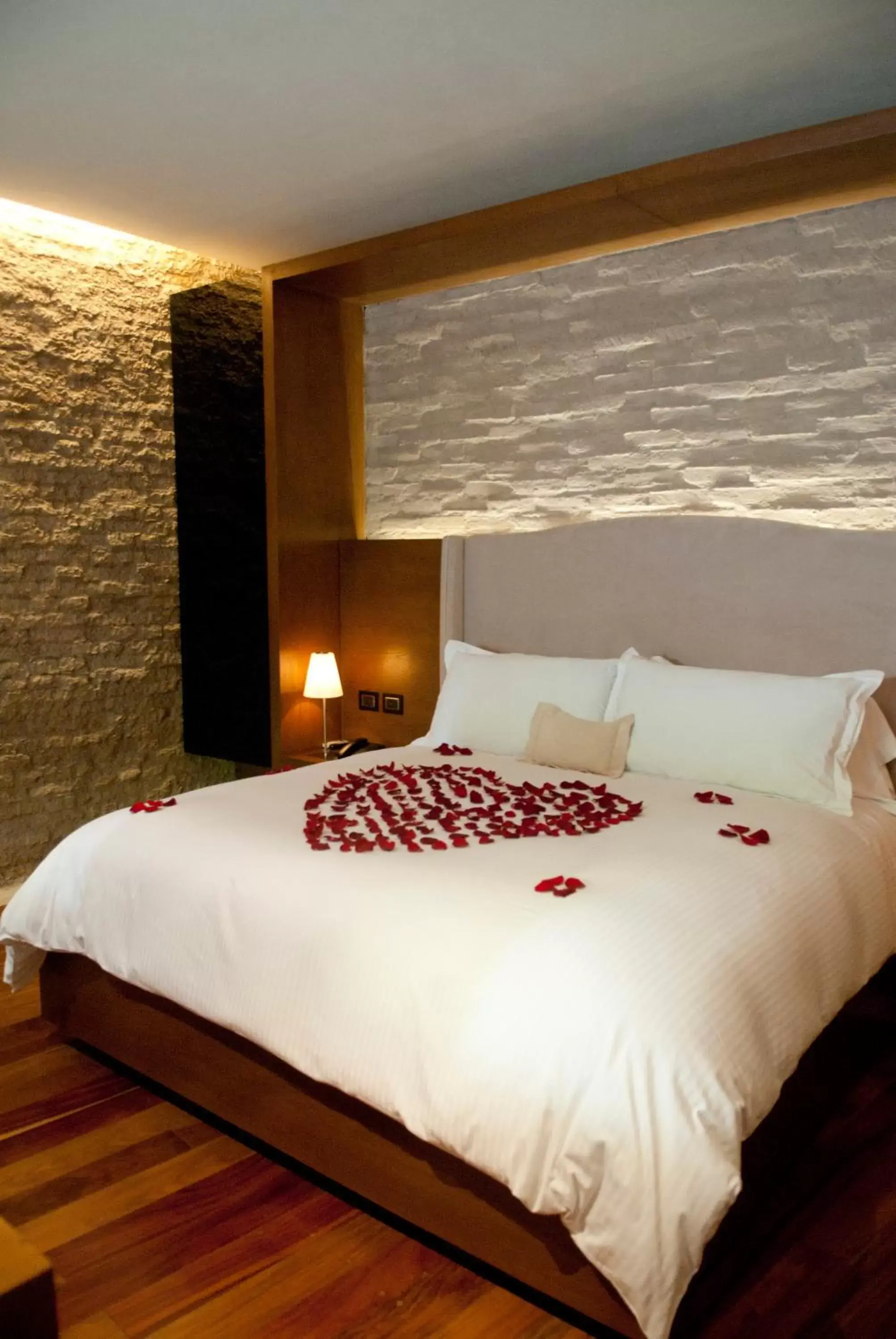 Bed in Hotel Boutique Casa Madero