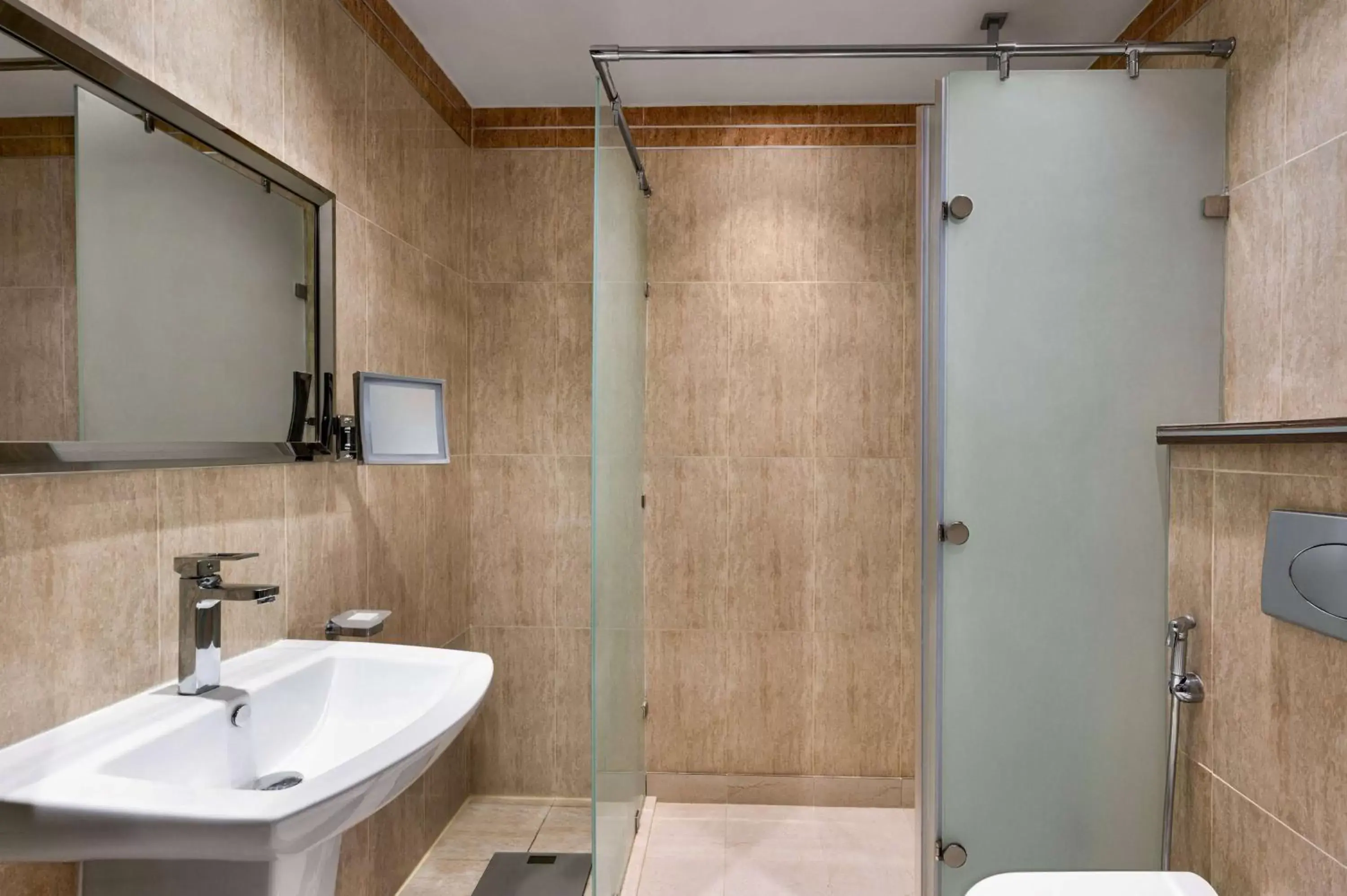 Bathroom in Wyndham Doha West Bay