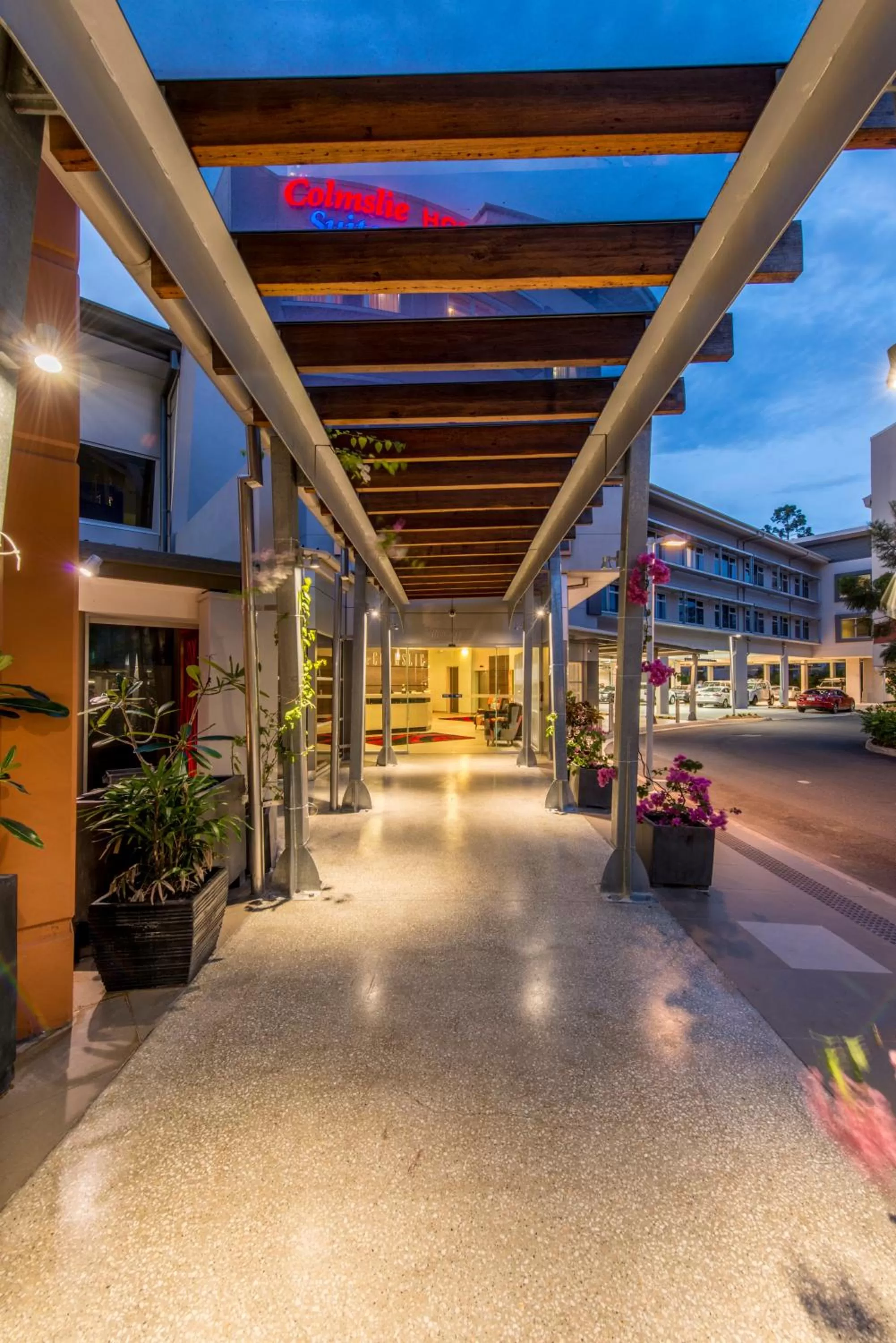 Property building in The Colmslie Hotel