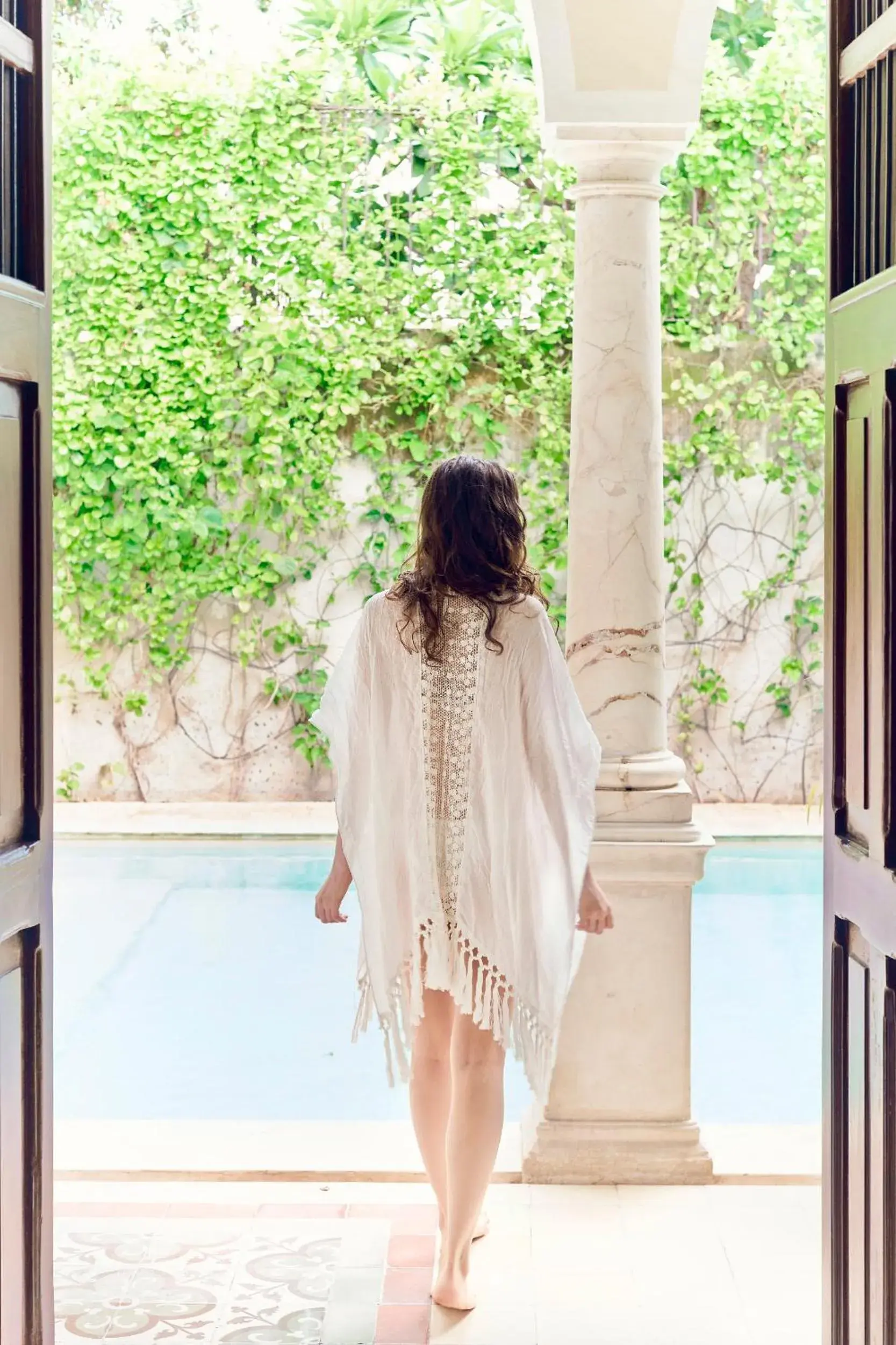 Swimming pool in Casa Lecanda Boutique Hotel