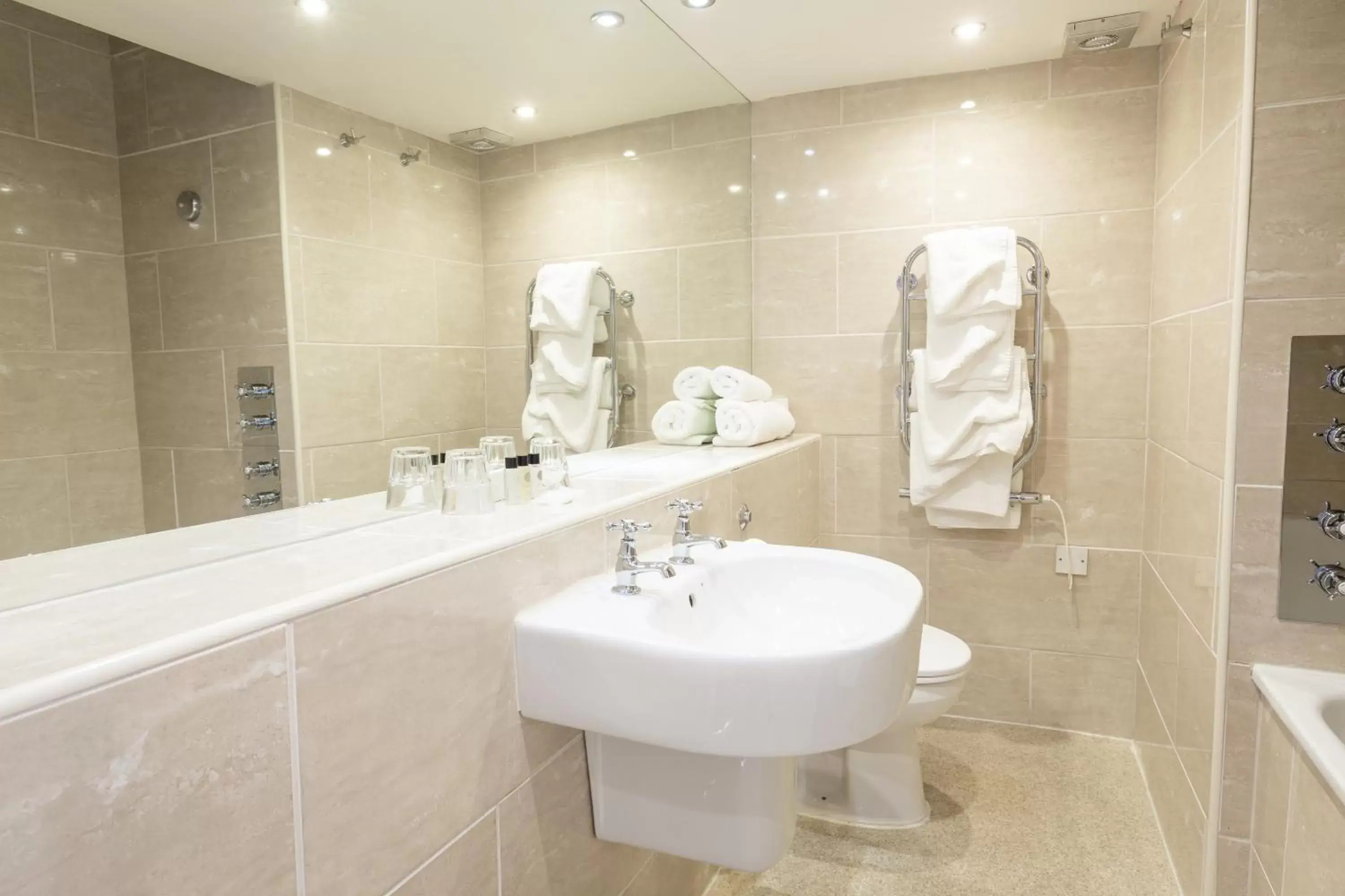 Bathroom in Crown Spa Hotel Scarborough by Compass Hospitality