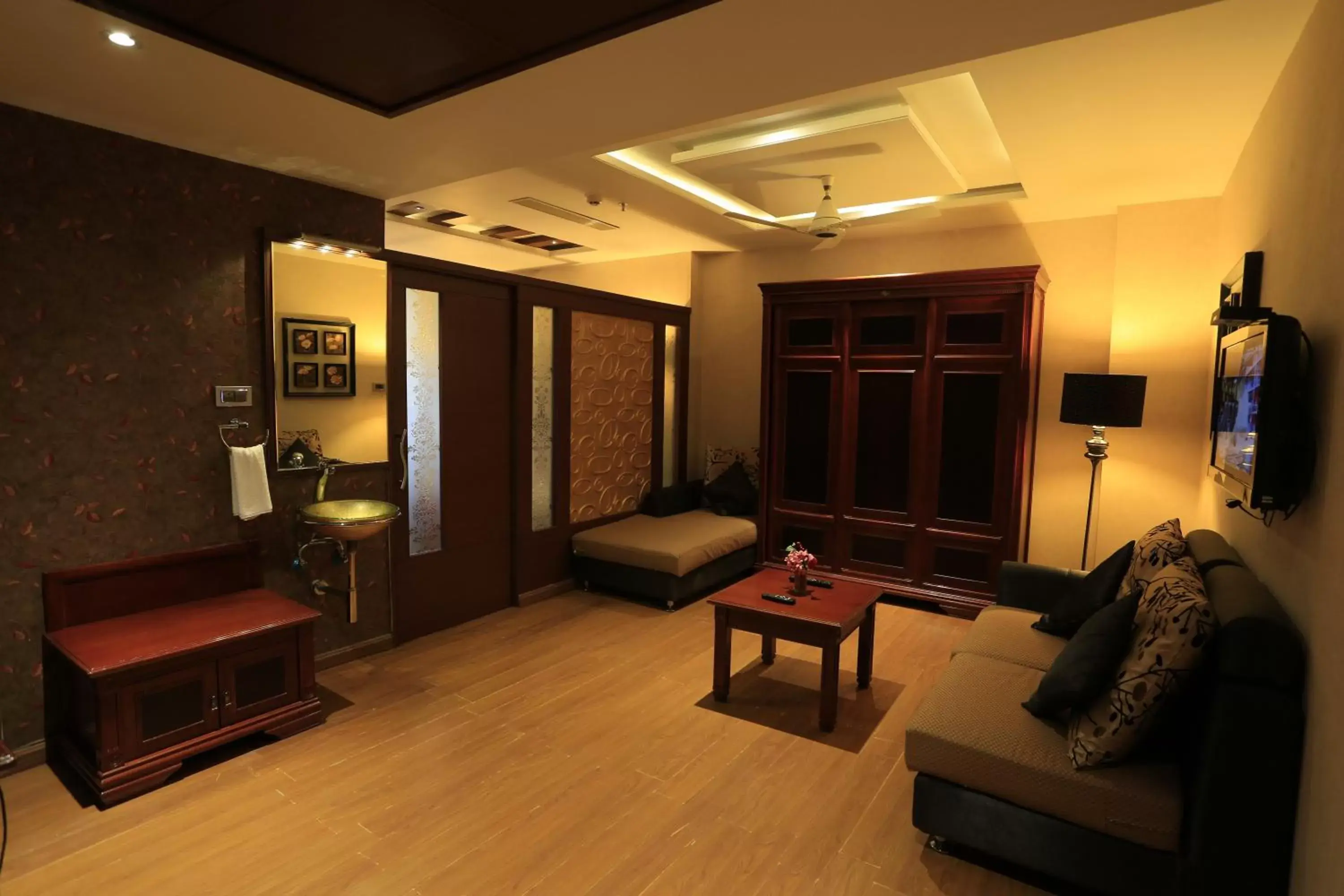 Living room in Hotel AppleTtree Living room in Hotel AppleTtree