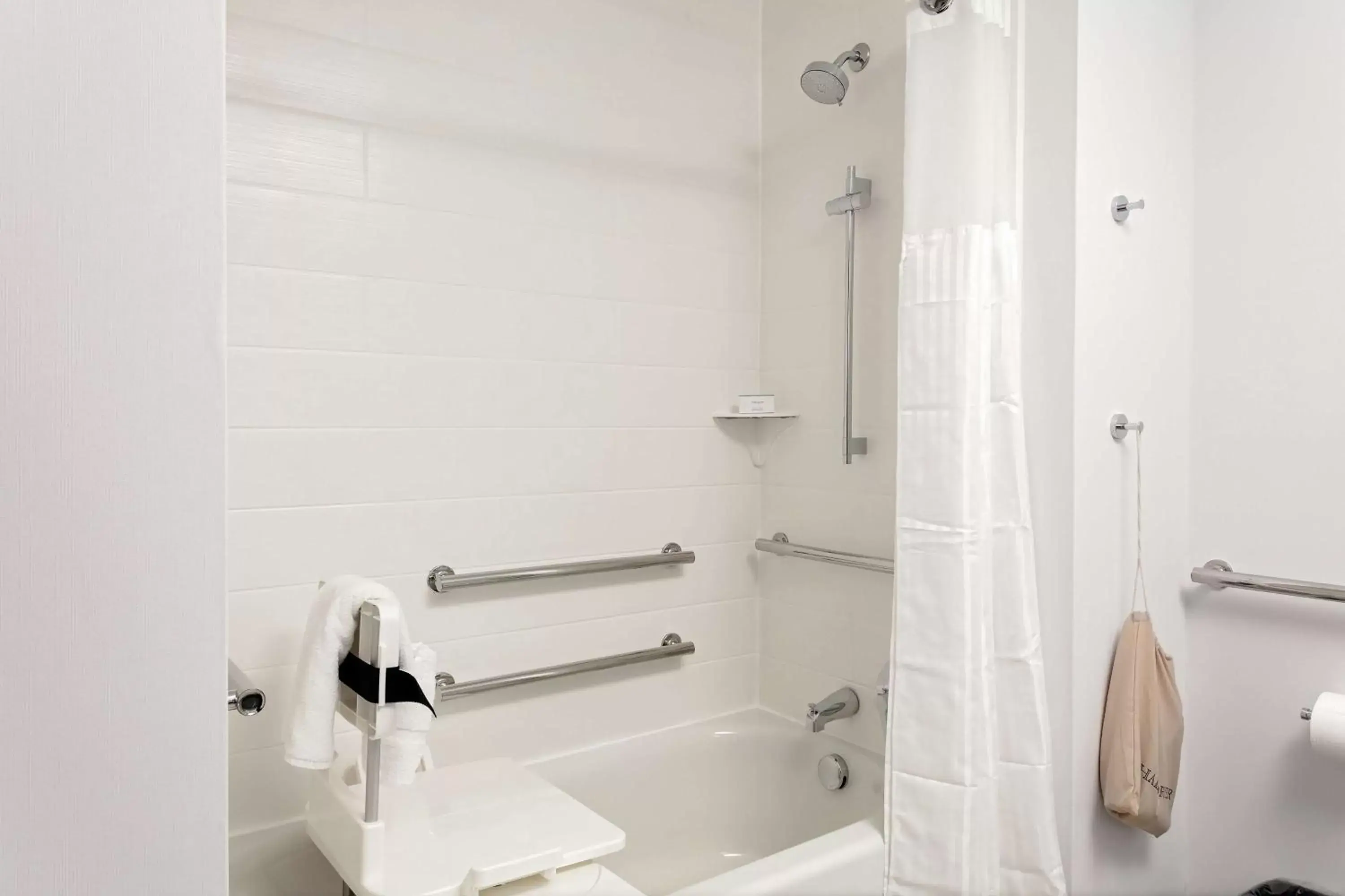 Bathroom in Hilton Garden Inn Colorado Springs Downtown, Co Bathroom in Hilton Garden Inn Colorado Springs Downtown, Co