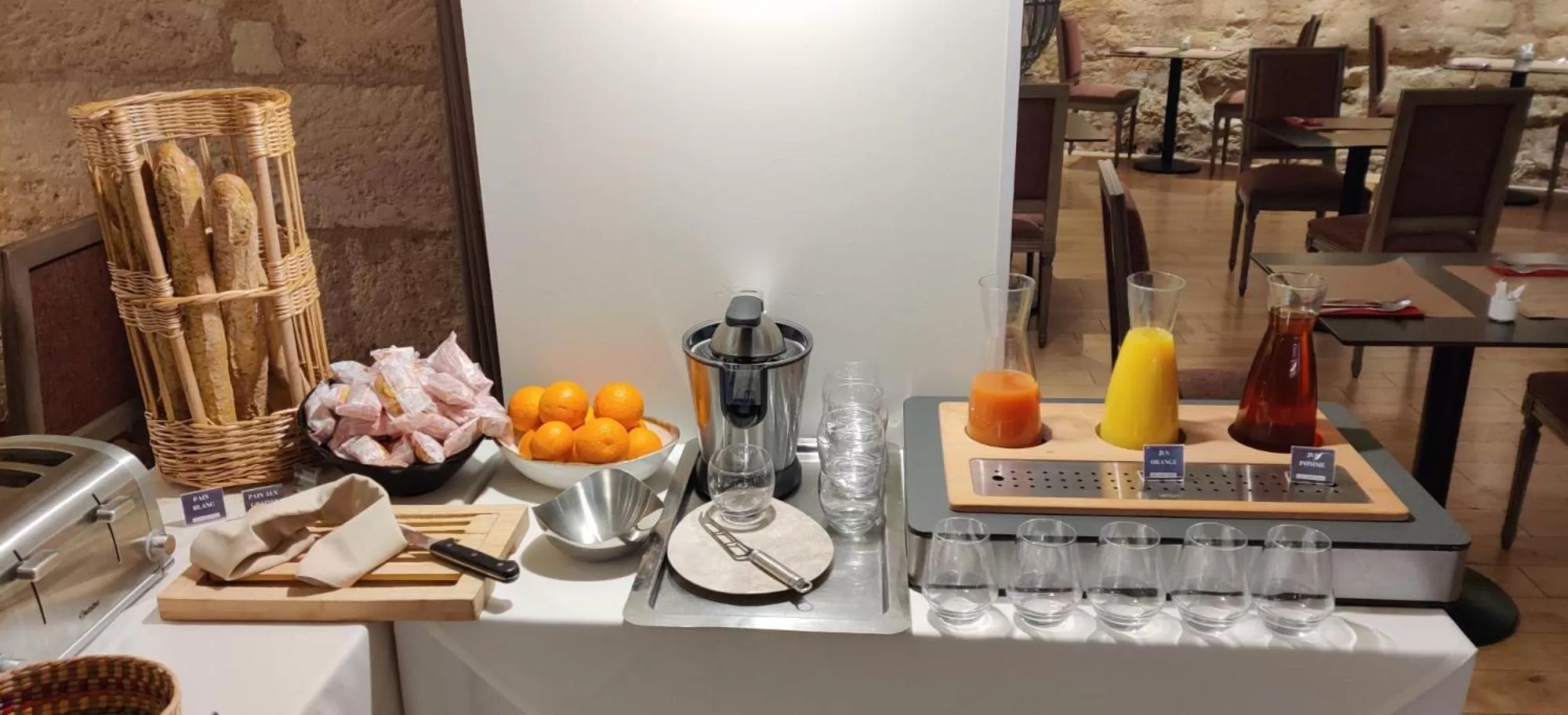 Breakfast in Hotel Vatel Bordeaux