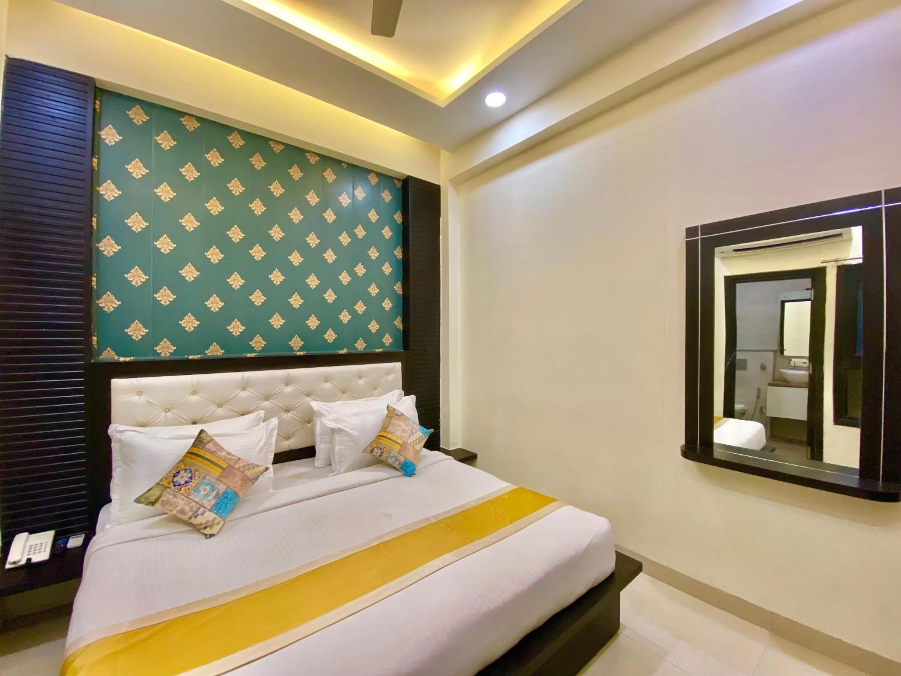 Bed in Green View by Green Tree Hotels
