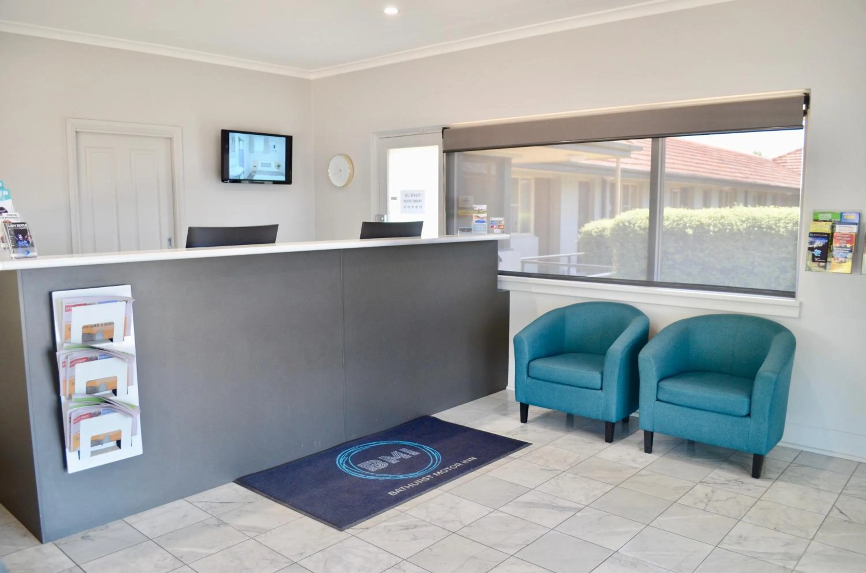 Lobby or reception in Bathurst Motor Inn