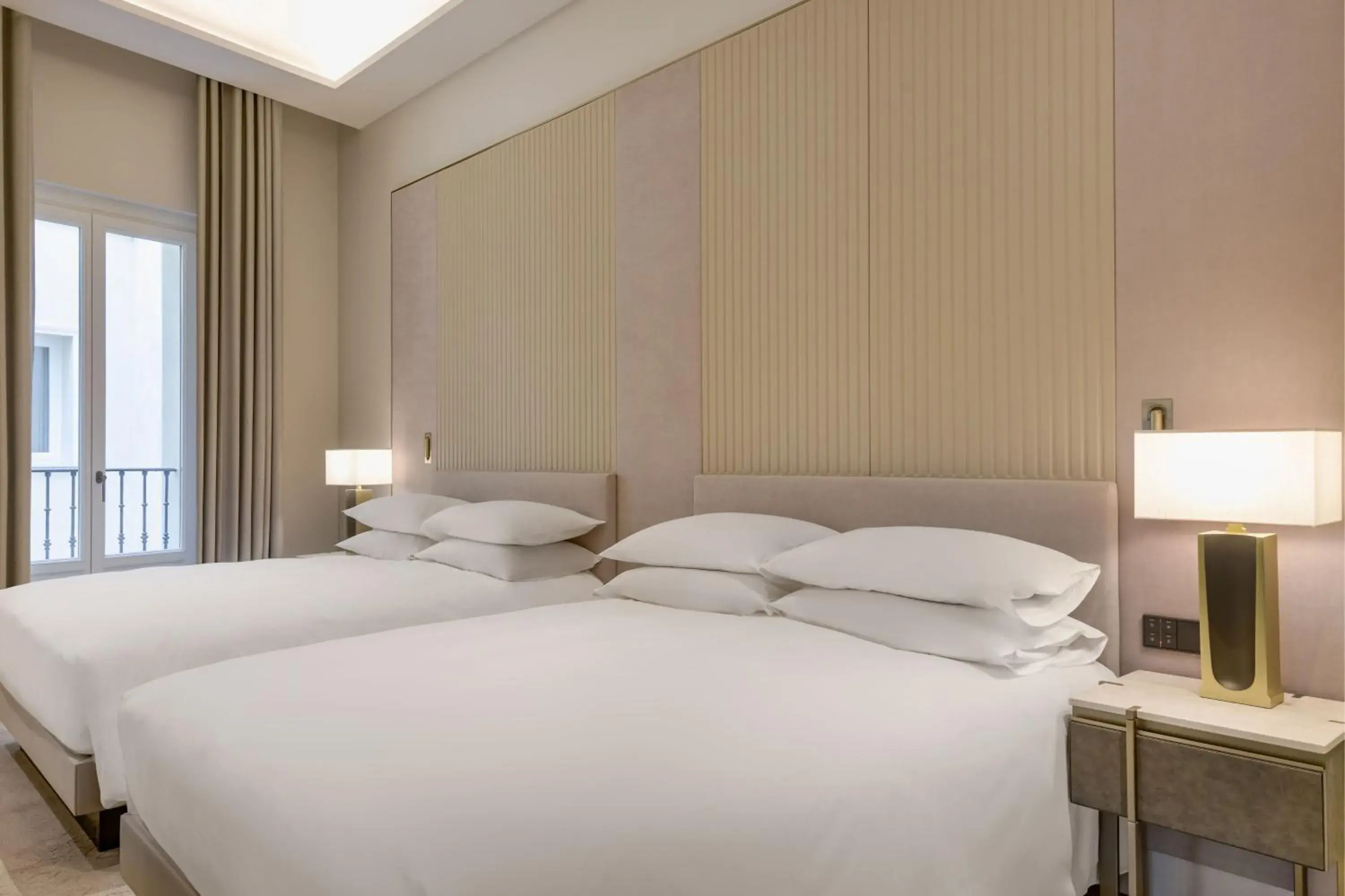 Photo of the whole room, Bed in JW Marriott Hotel Madrid