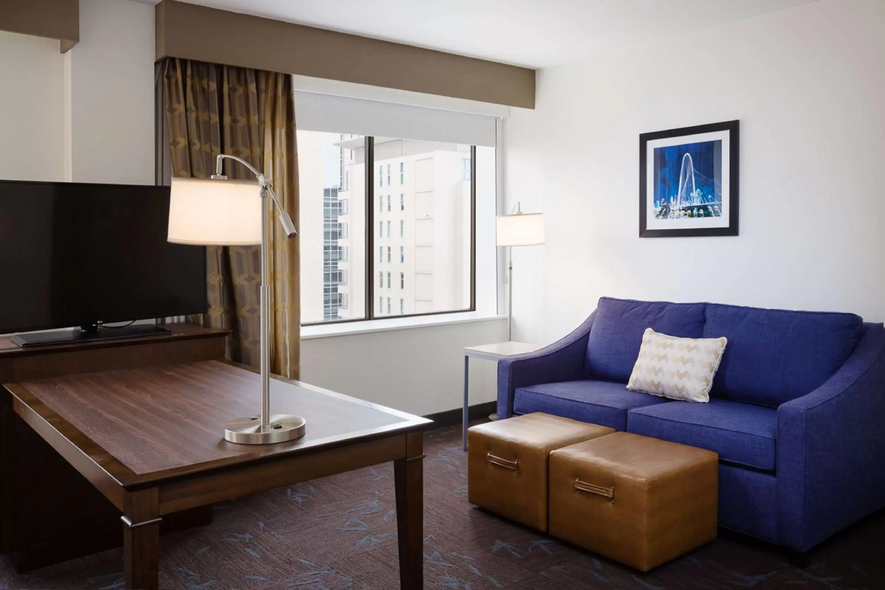 Living room, Seating Area in Hampton Inn & Suites Dallas Downtown