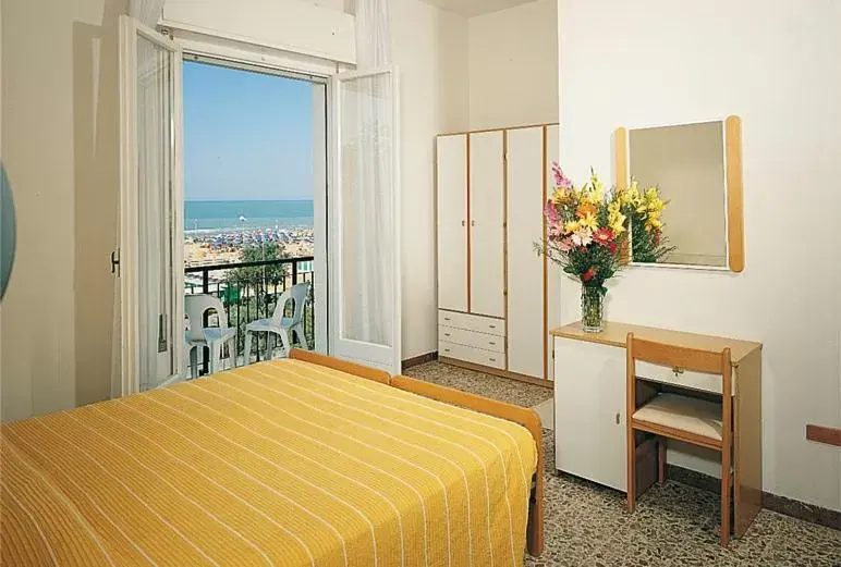 Sea view, Bed in Hotel Cobalto