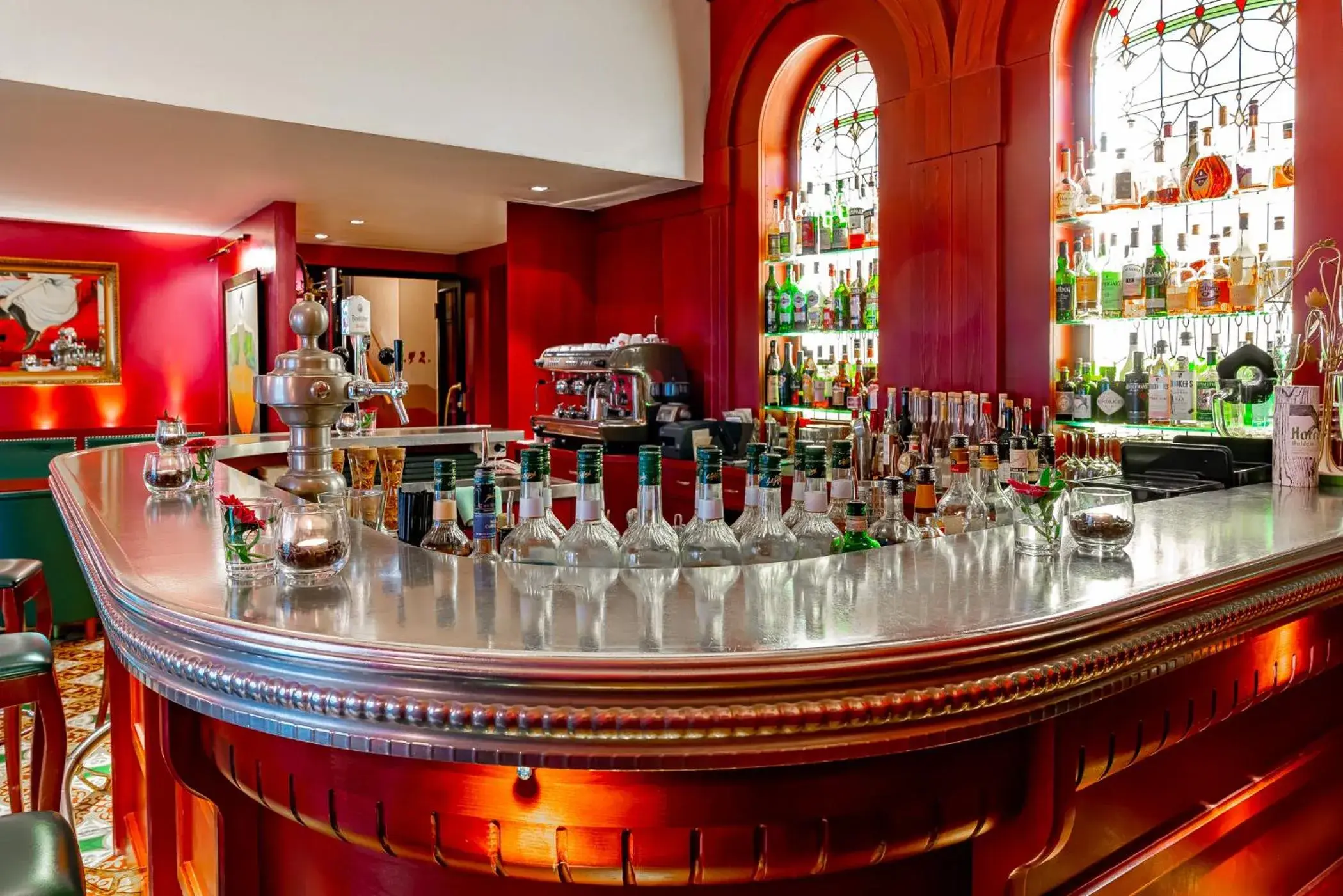 Drinks, Restaurant/Places to Eat in Romantik Jugendstilhotel Bellevue