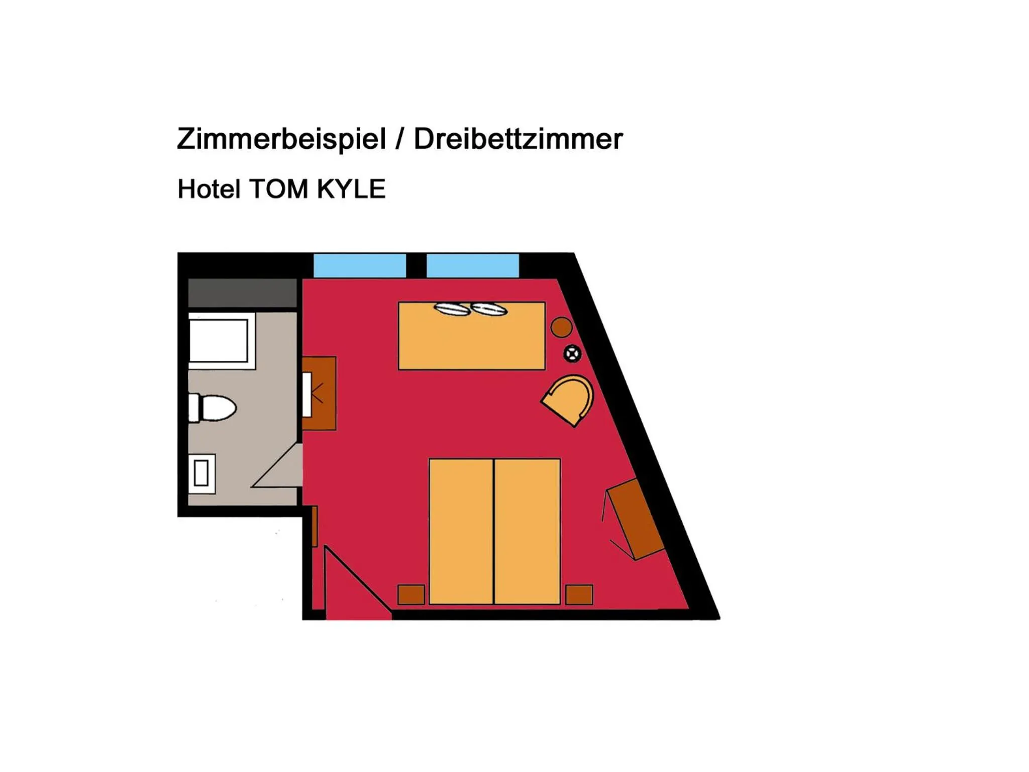 Comfort Double Room in Comfort Hotel tom Kyle