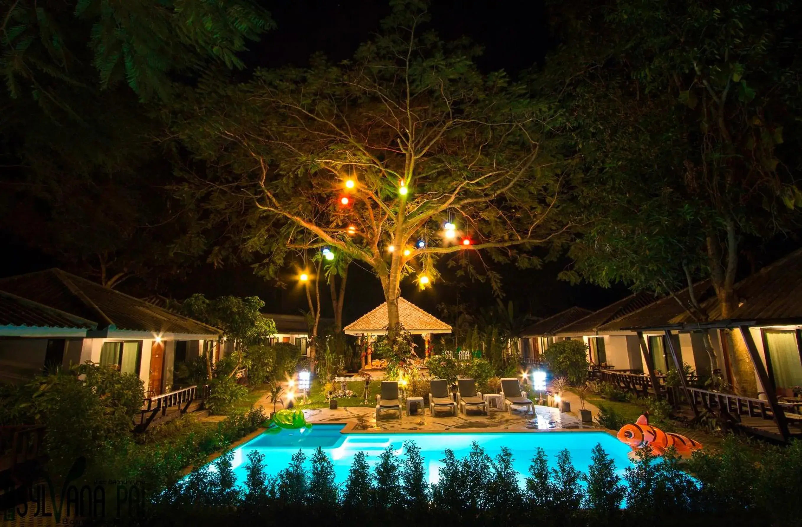 Garden, Pool View in The Sylvana Pai Hotel