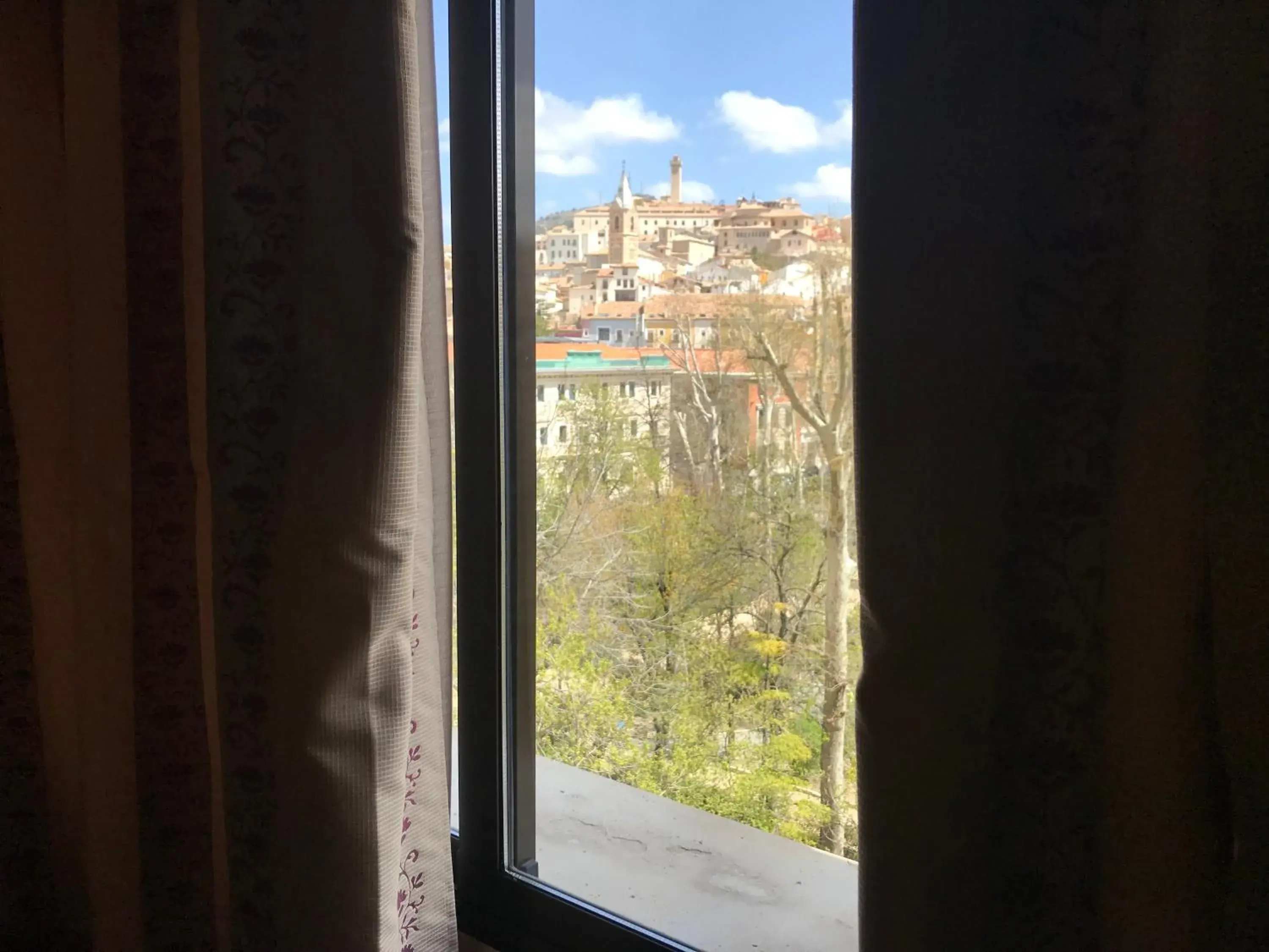 Street view, View in Hotel Alfonso VIII De Cuenca