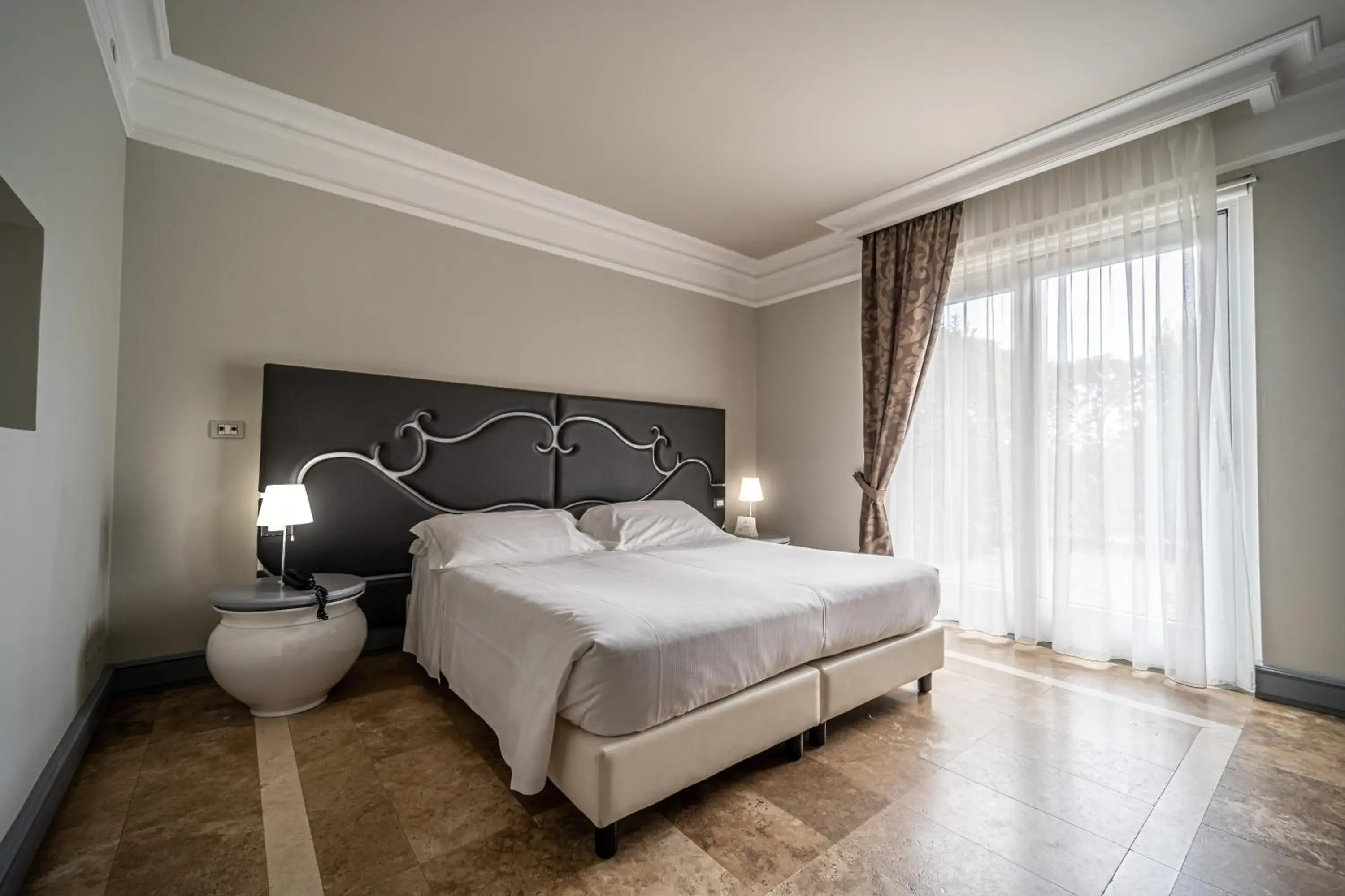 Bedroom, Bed in Villa Neri Resort & Spa