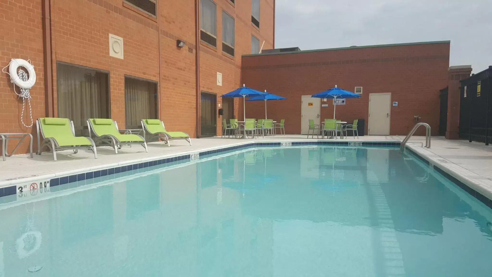 Swimming Pool in Holiday Inn Express Baltimore BWI Airport West, an IHG Hotel