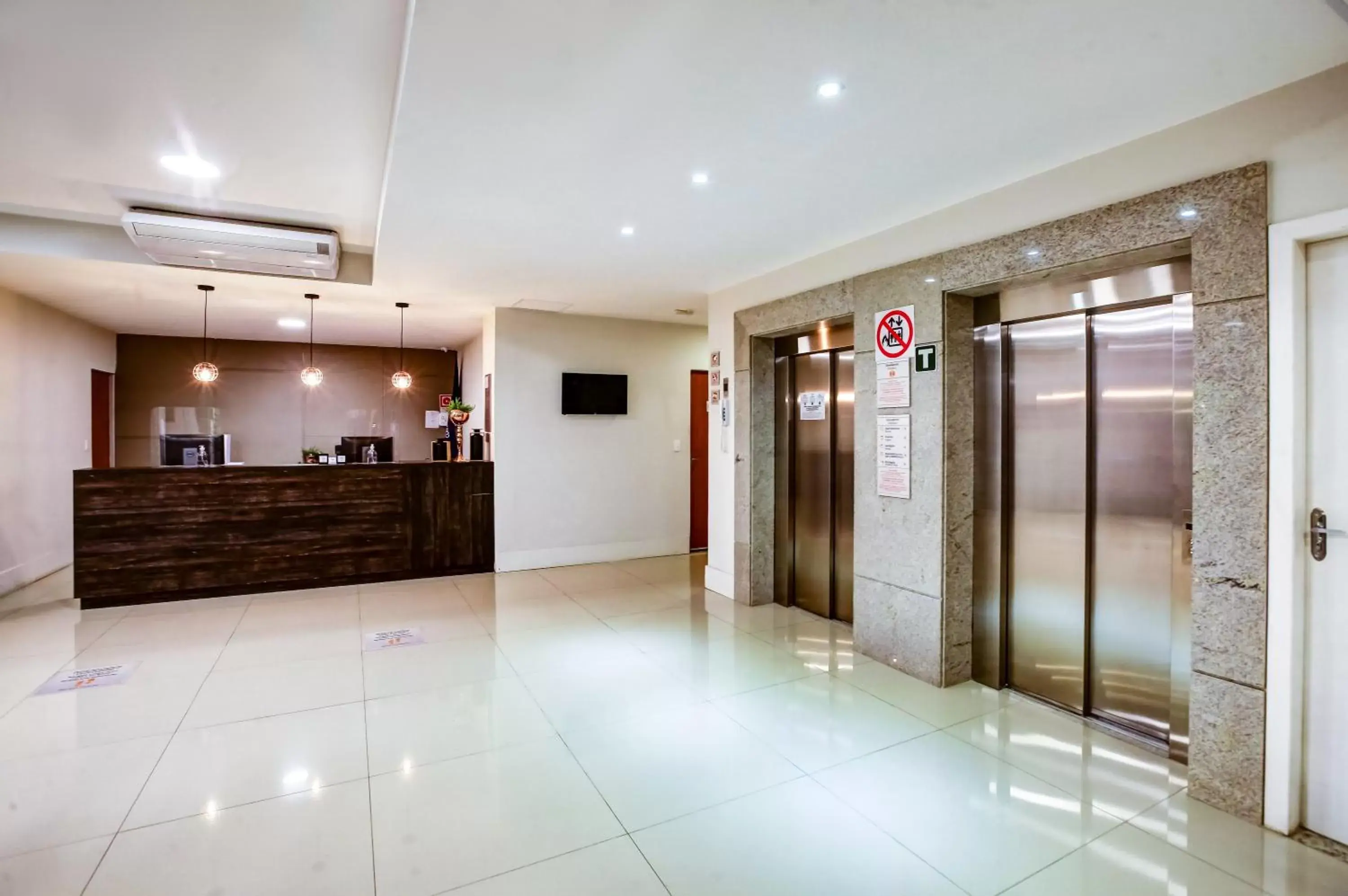 Lobby or reception, Lobby/Reception in Go Inn Contagem - MG