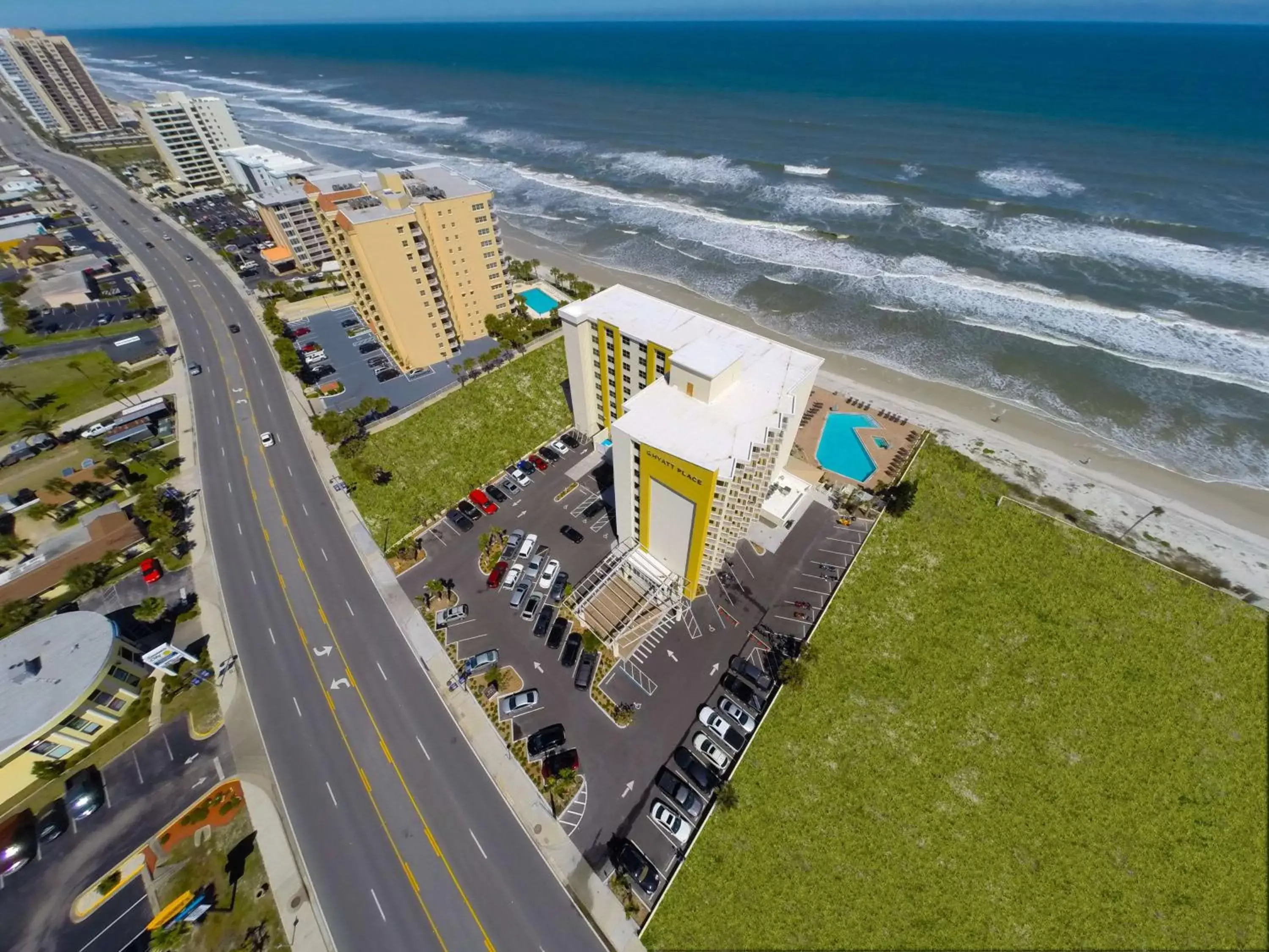 Property building, Bird's-eye View in Hyatt Place Daytona Beach-Oceanfront