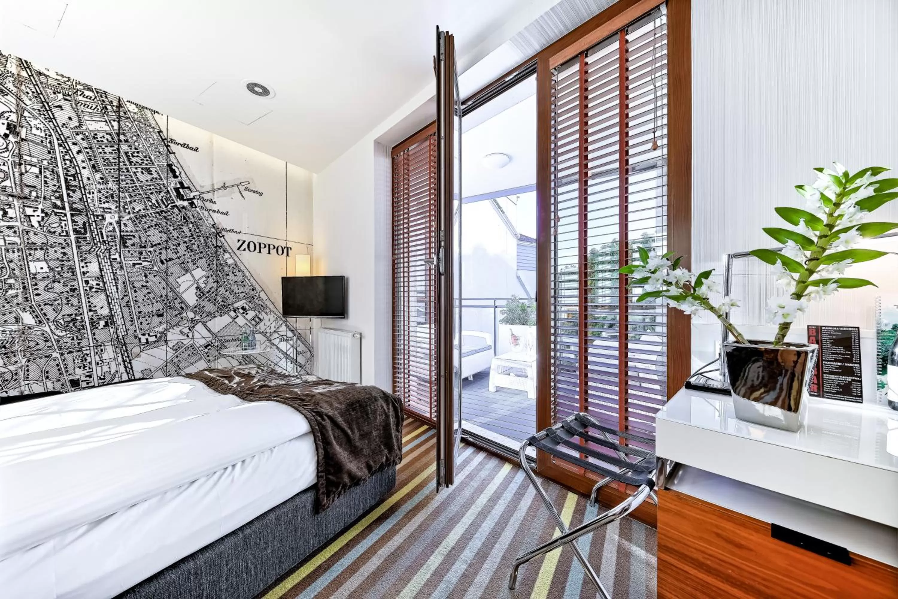 Bed in Bayjonn Boutique Hotel