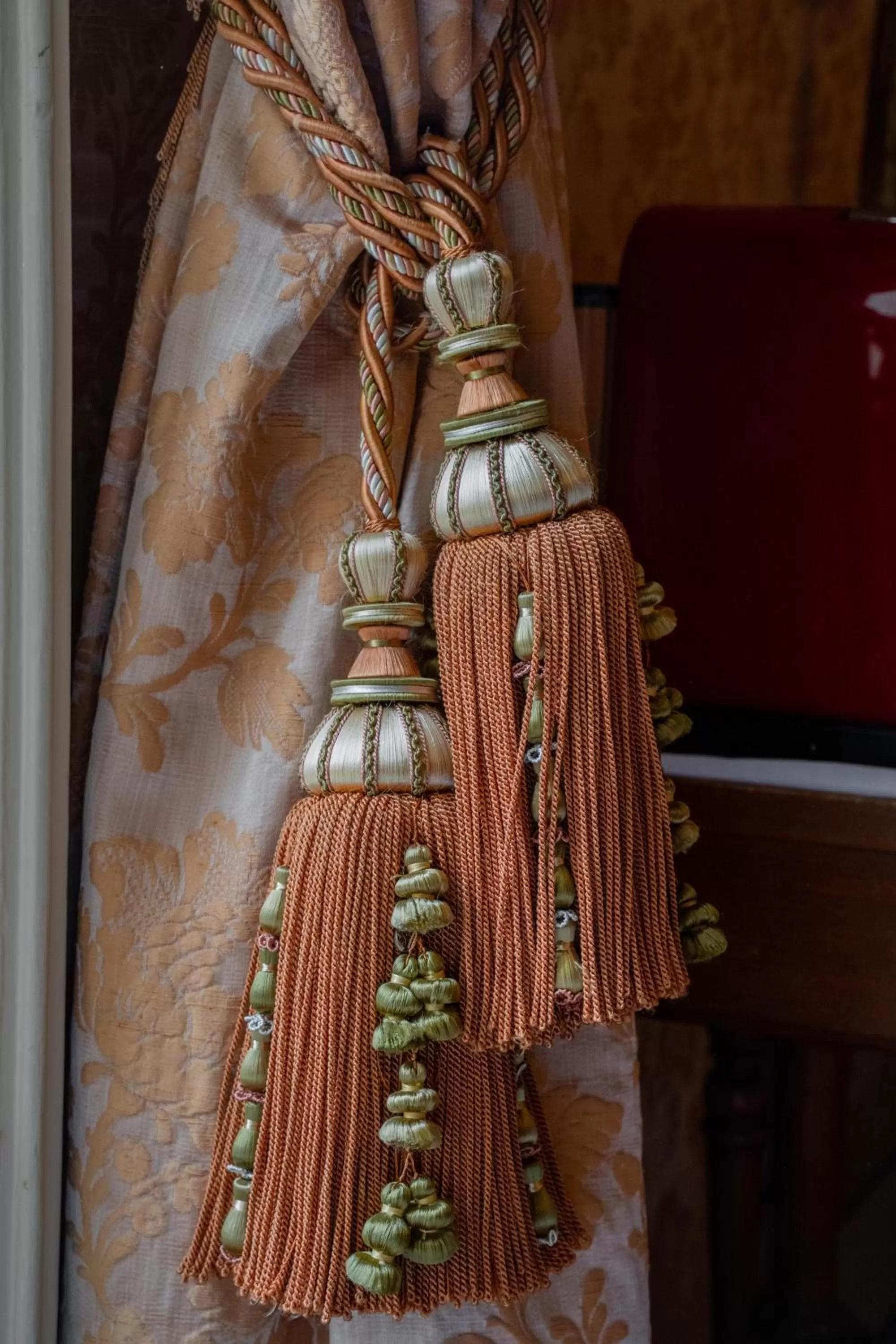 Decorative detail, Bed in Château Pape Clément