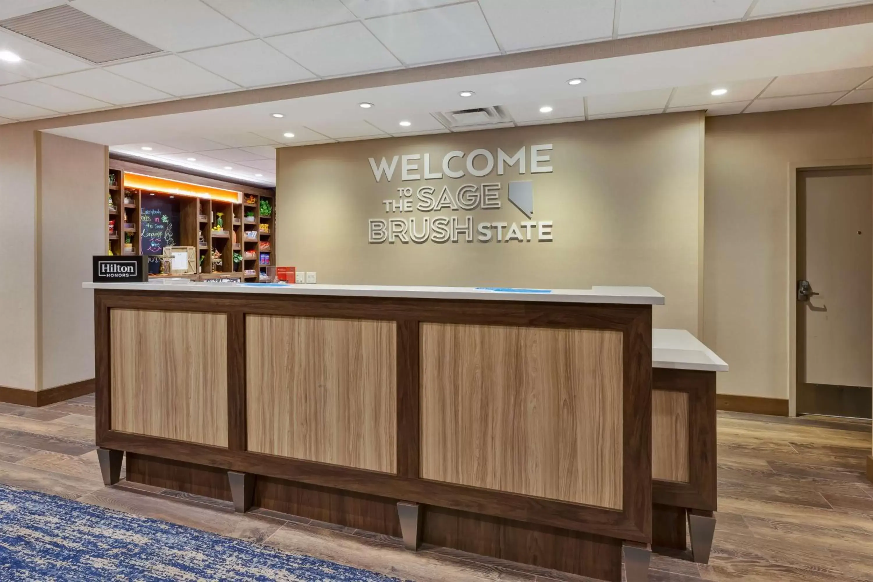 Lobby or reception in Hampton Inn & Suites Wells, Nv