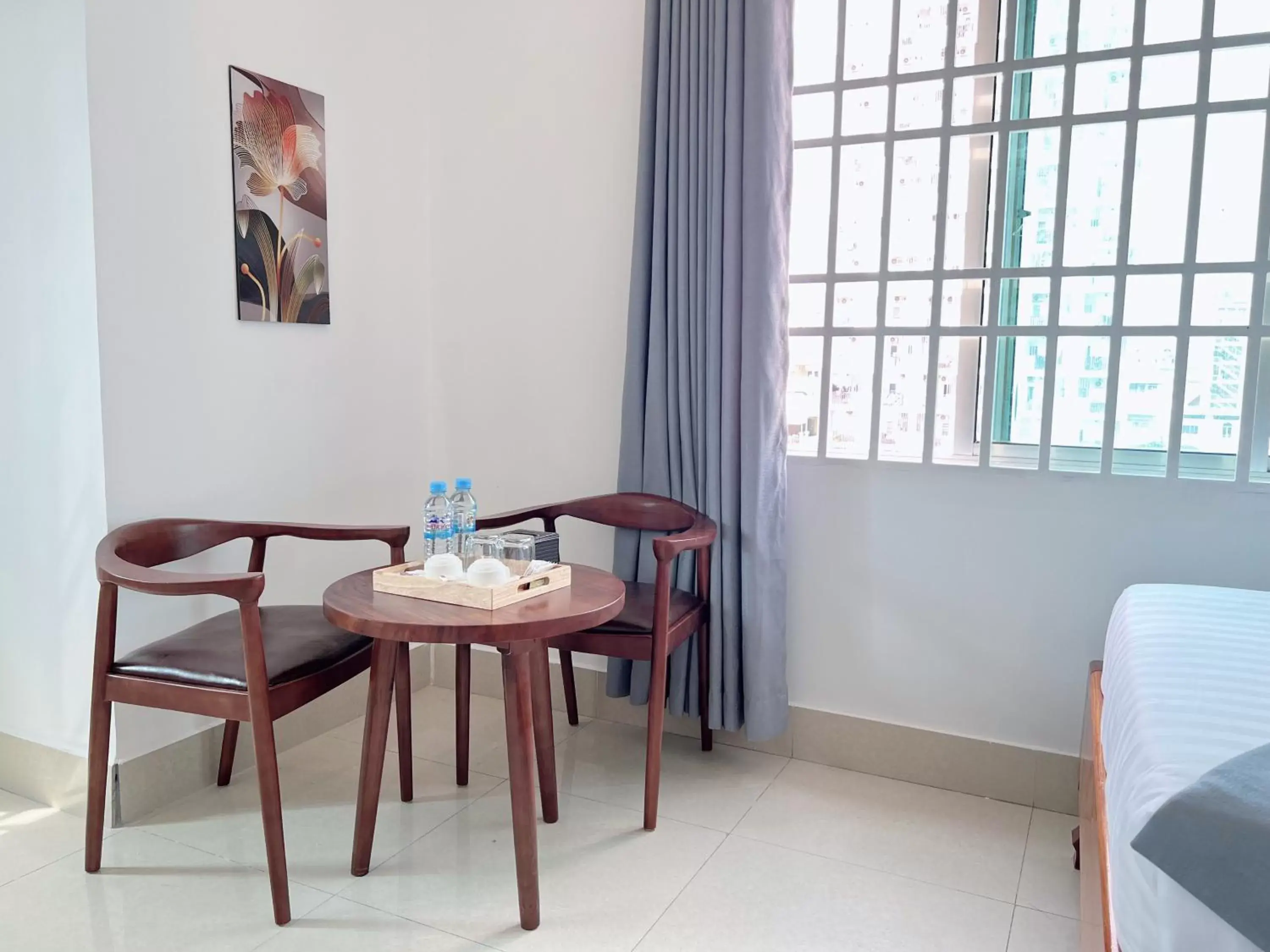 Bed in White Corner Hotel Bed in White Corner Hotel