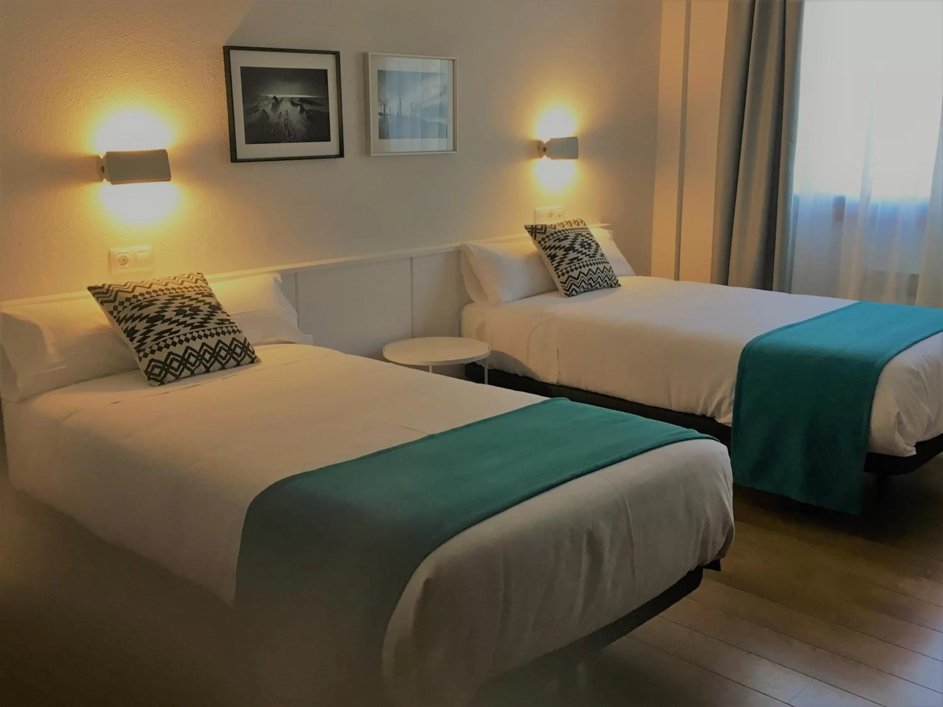 Bed in Hotel Elorrio