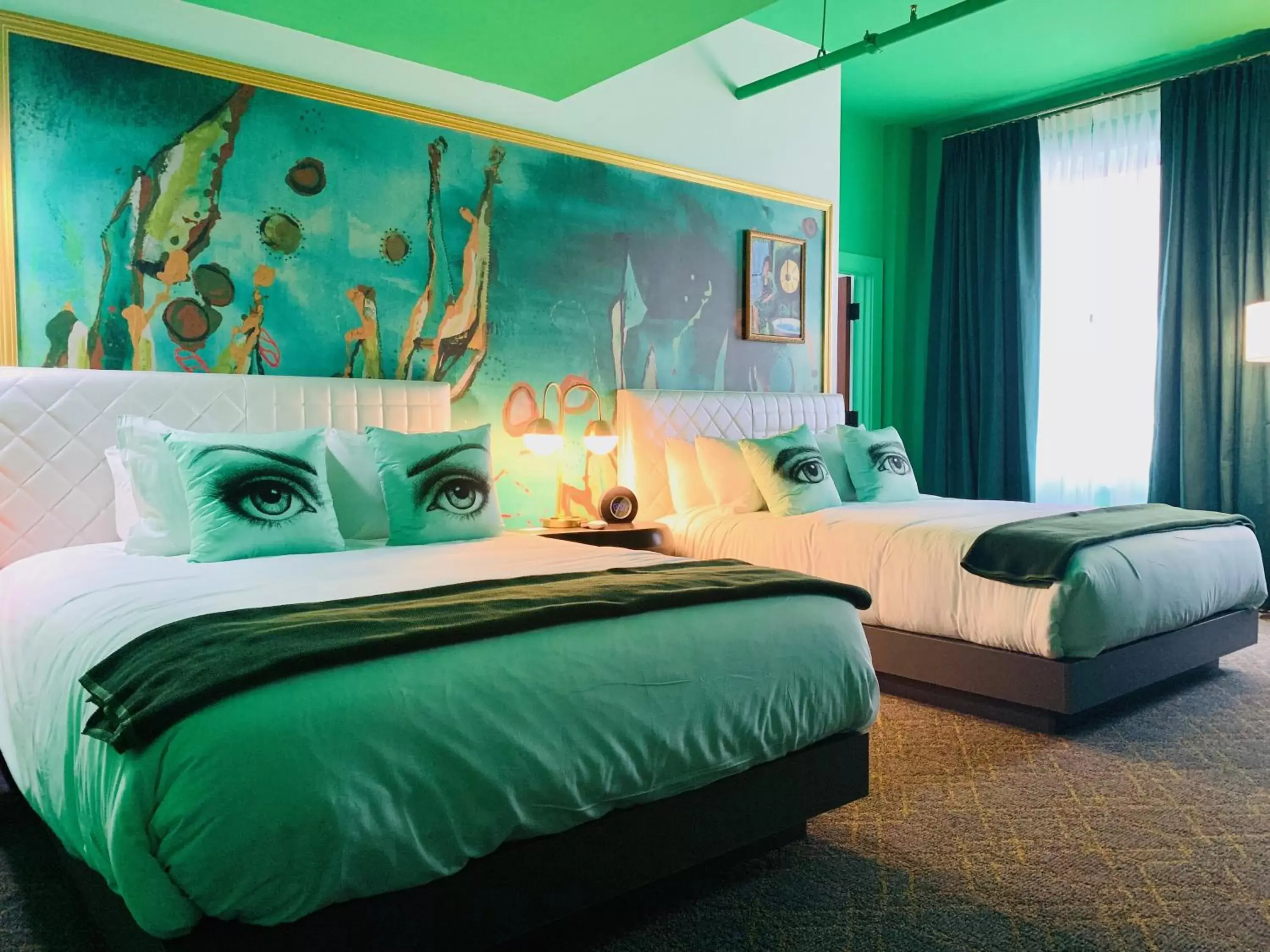 Accessible Double Queen Room in Angad Arts Hotel St Louis, Tapestry Collection by Hilton Accessible Double Queen Room in Angad Arts Hotel St Louis, Tapestry Collection by Hilton