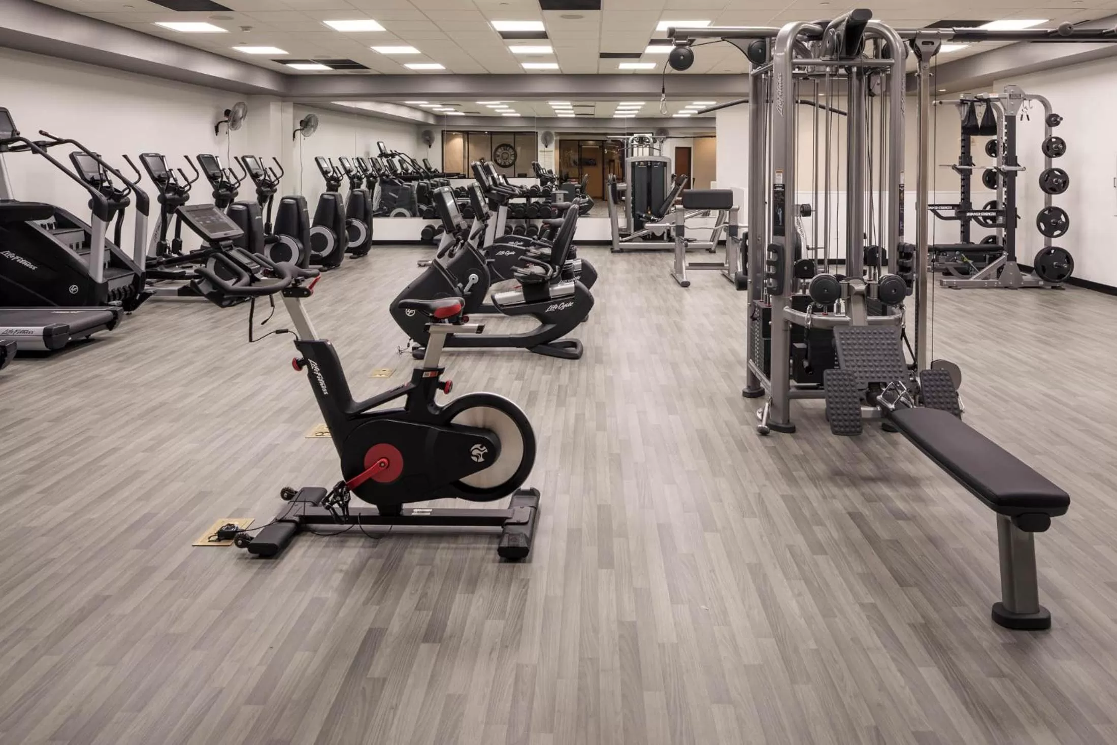 Fitness centre/facilities in Lake Arrowhead Resort & Spa
