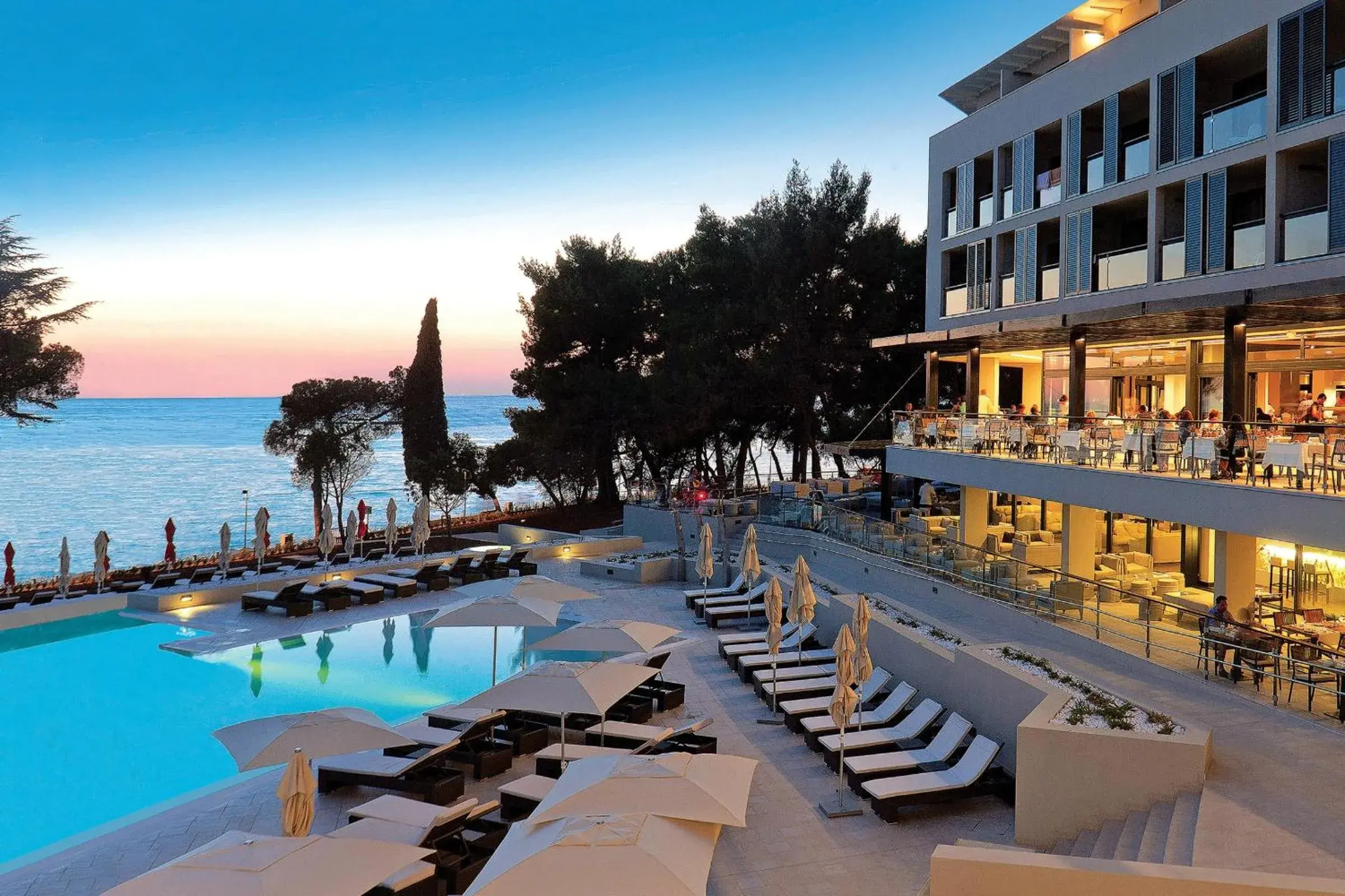 Swimming Pool in Hotel Parentium Plava Laguna