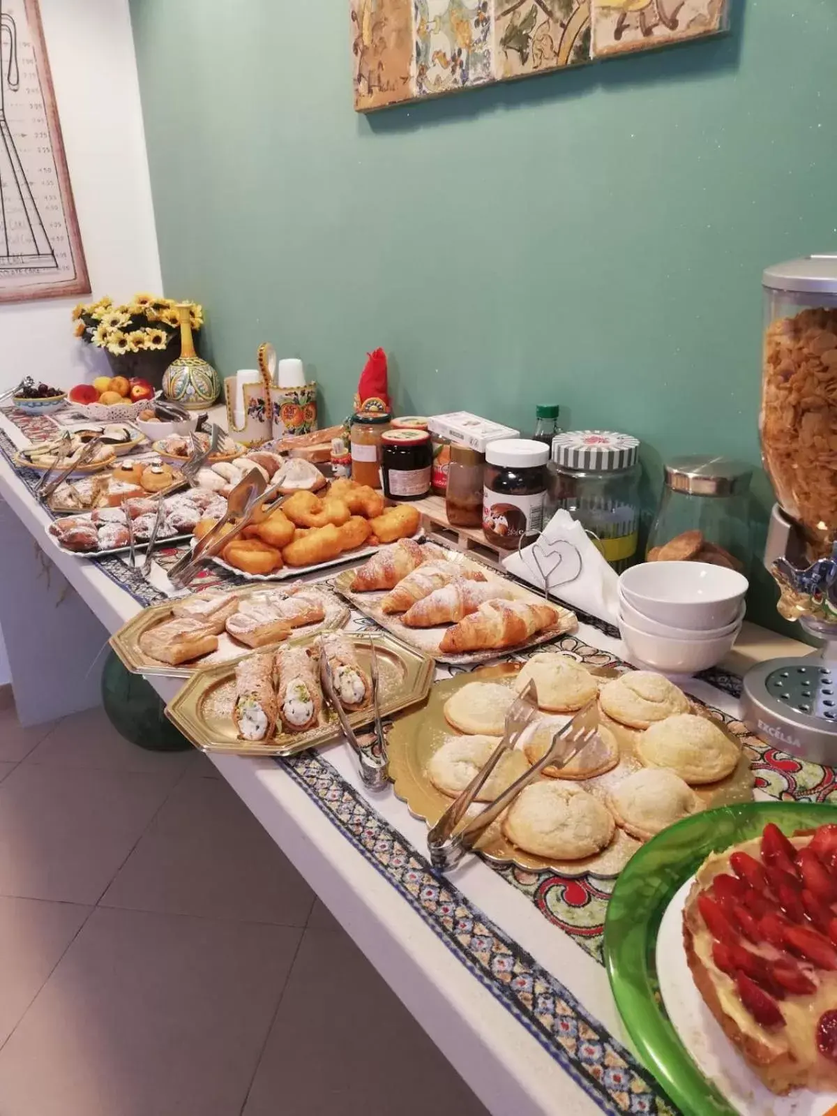 Breakfast in La Finestra sul Cortile