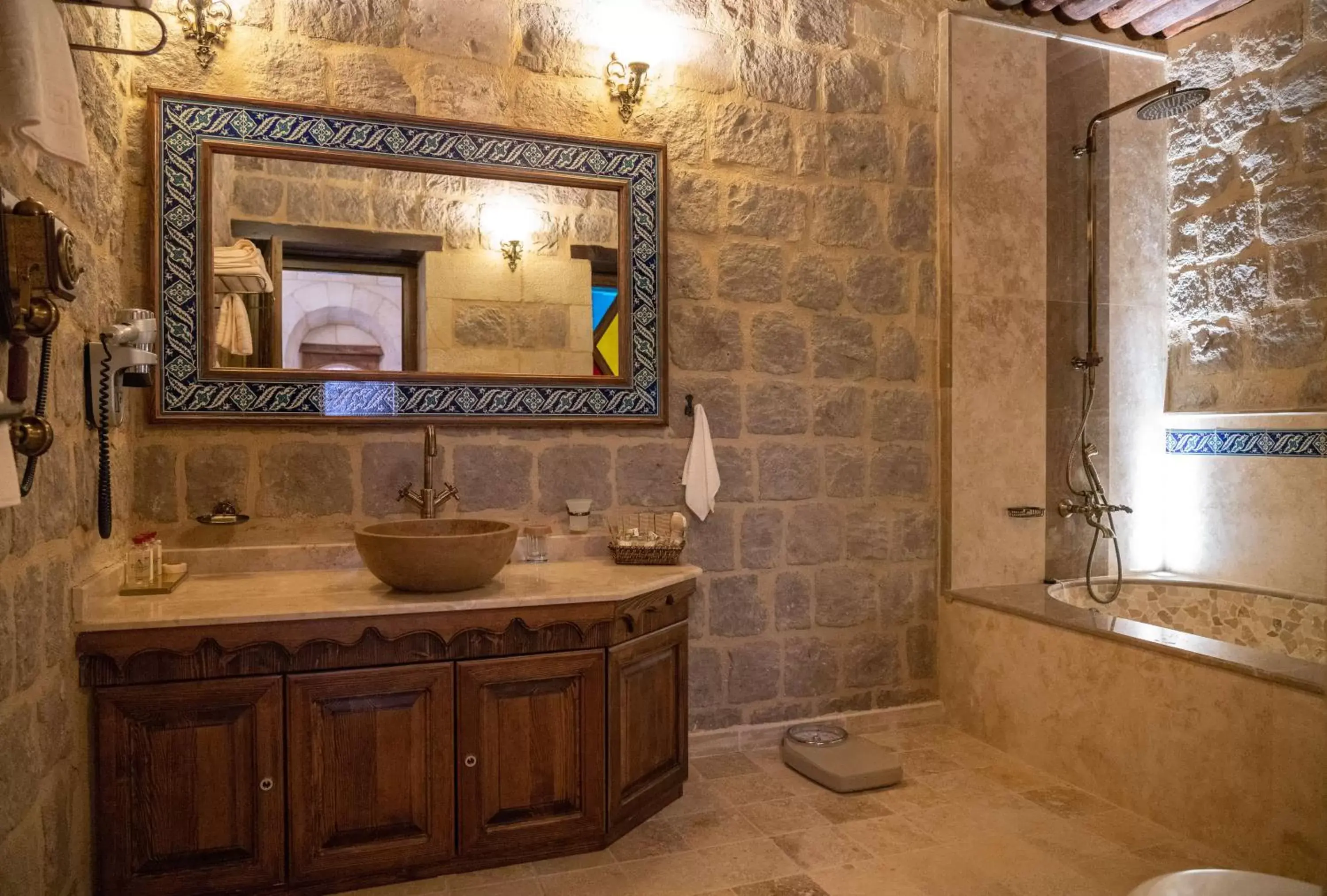 Bathroom in Kayakapi Premium Caves Cappadocia