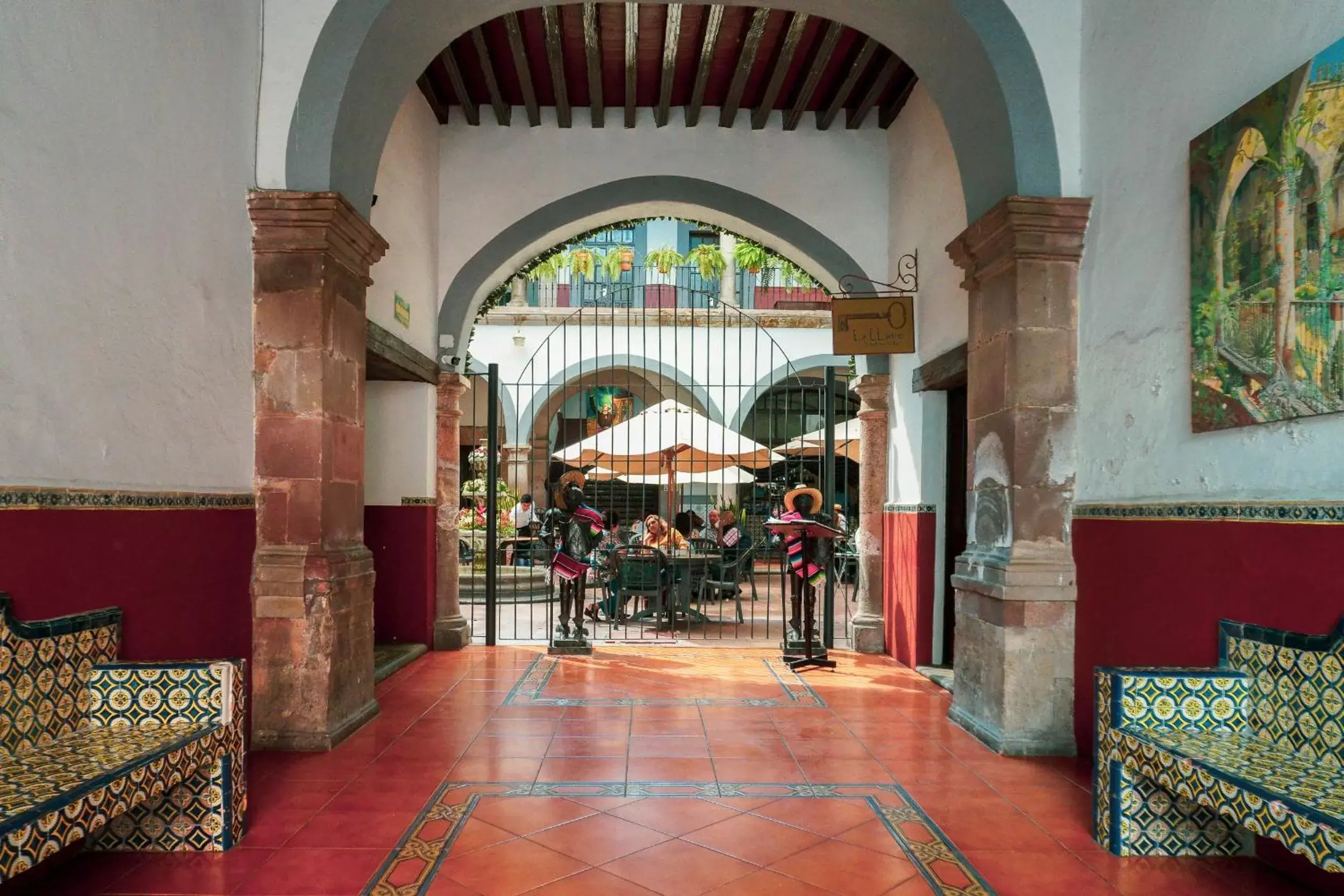 Facade/entrance in Hotel Hidalgo