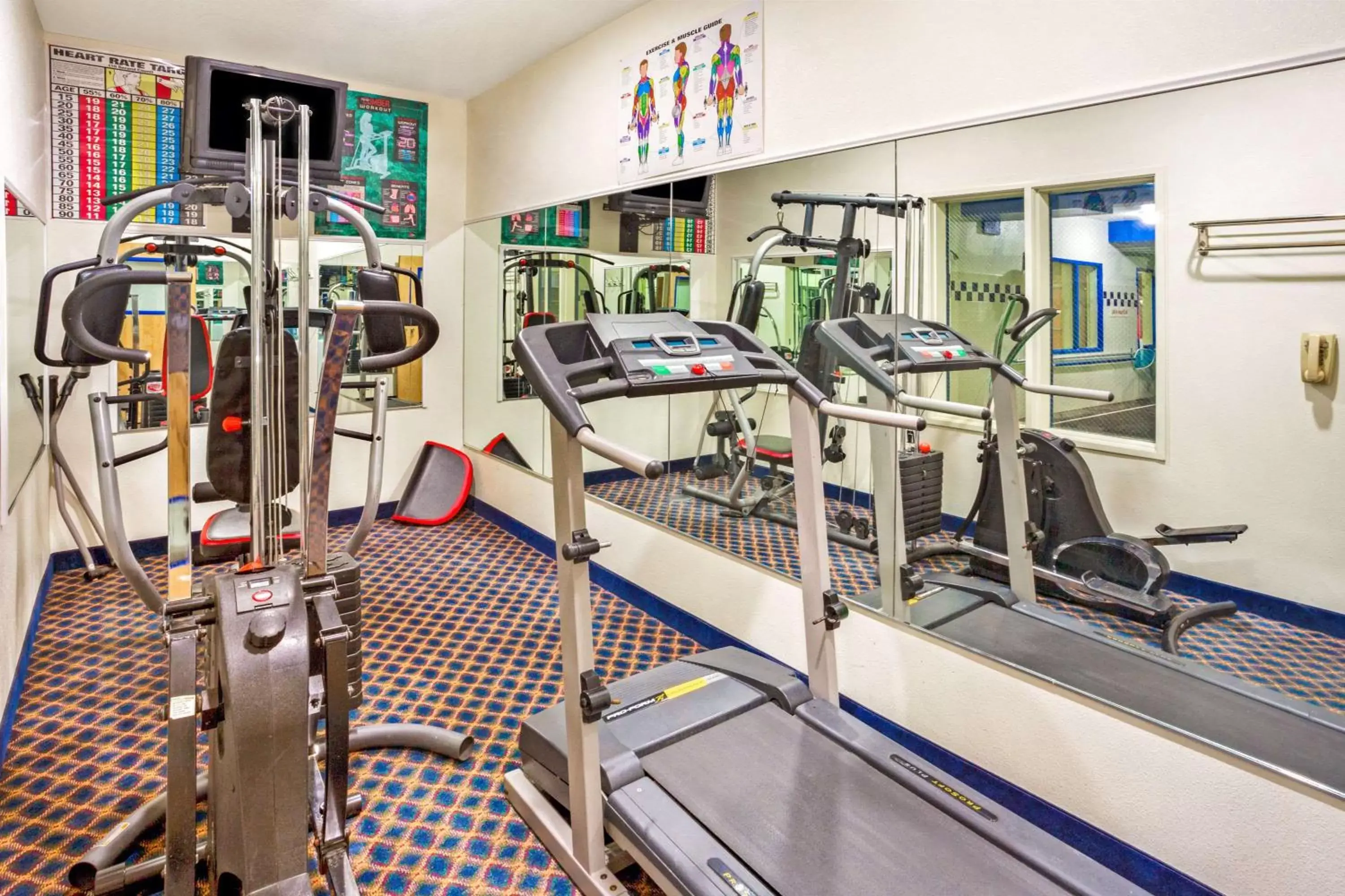 Fitness centre/facilities, Fitness Center/Facilities in Days Inn & Suites by Wyndham Gresham