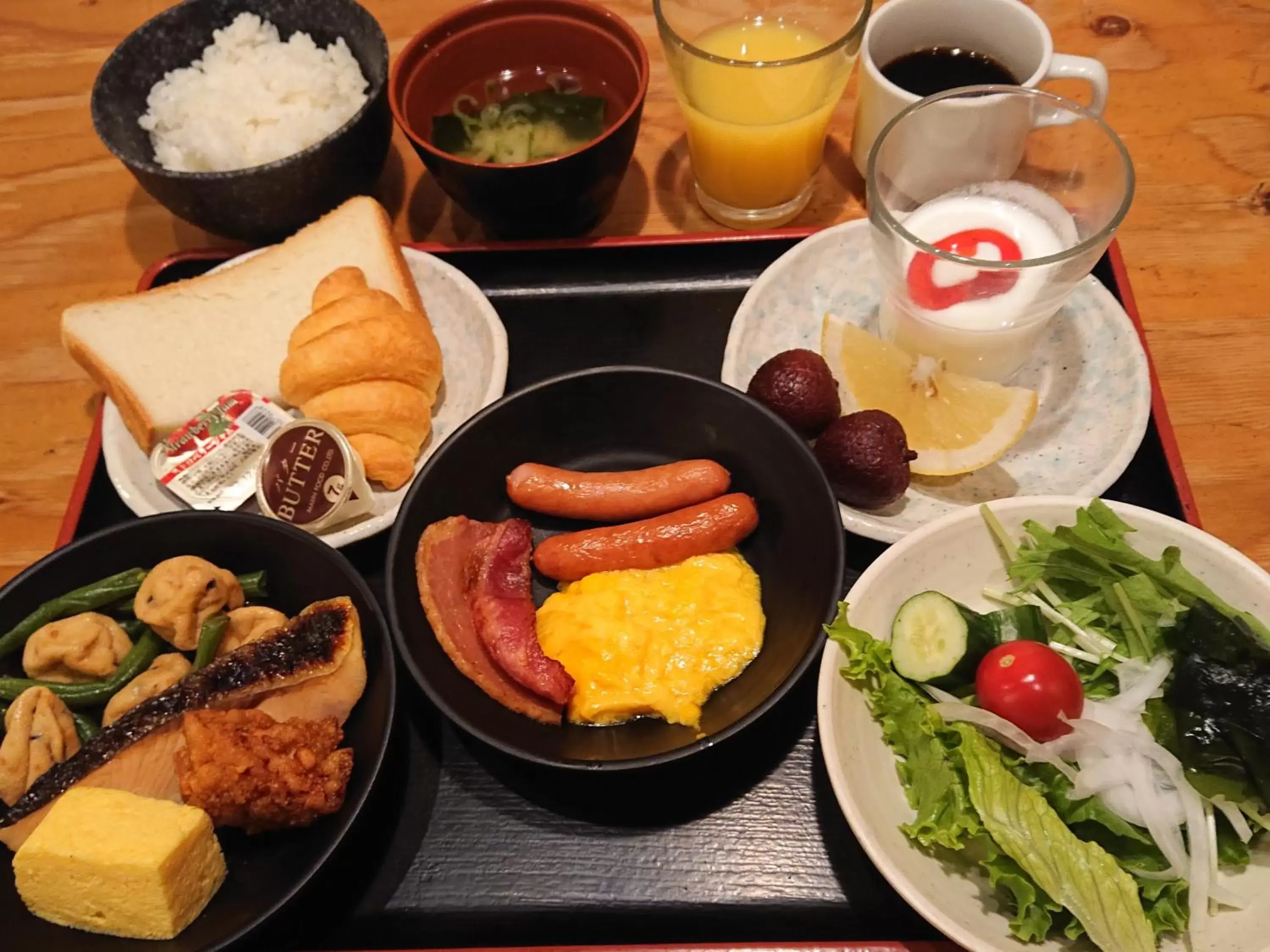 Breakfast in Nishitetsu Inn Shinjuku