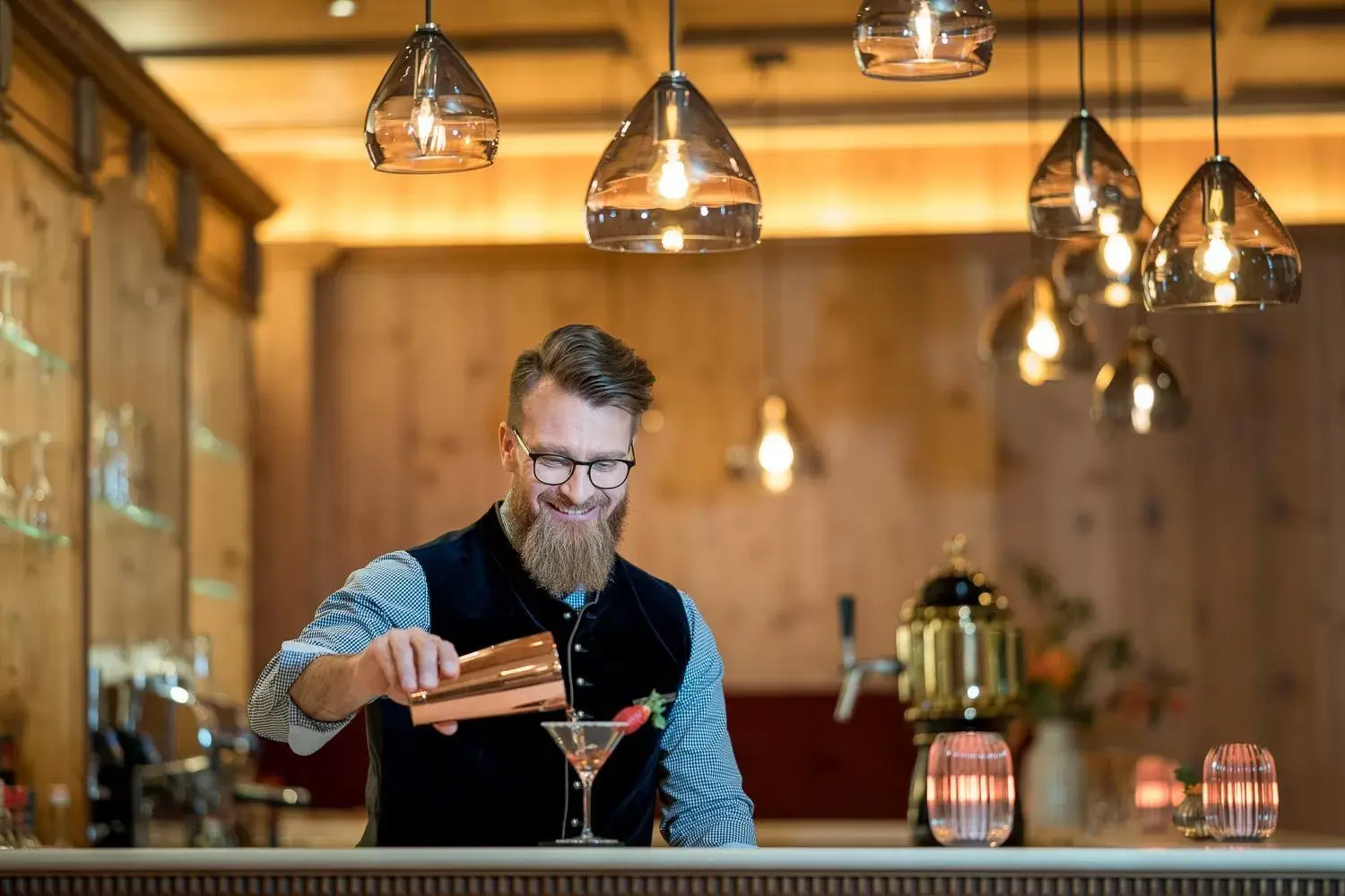 Lounge or bar in Hotel Obermaier