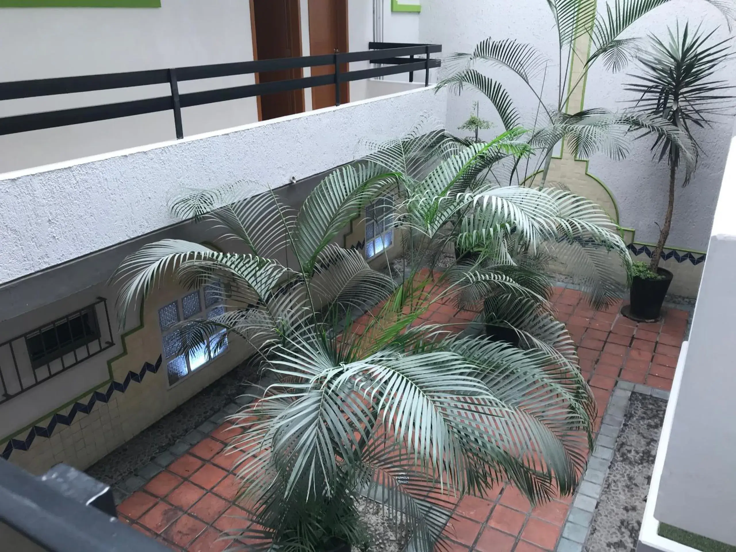 Balcony/Terrace, Pool View in Hotel Arboledas Expo