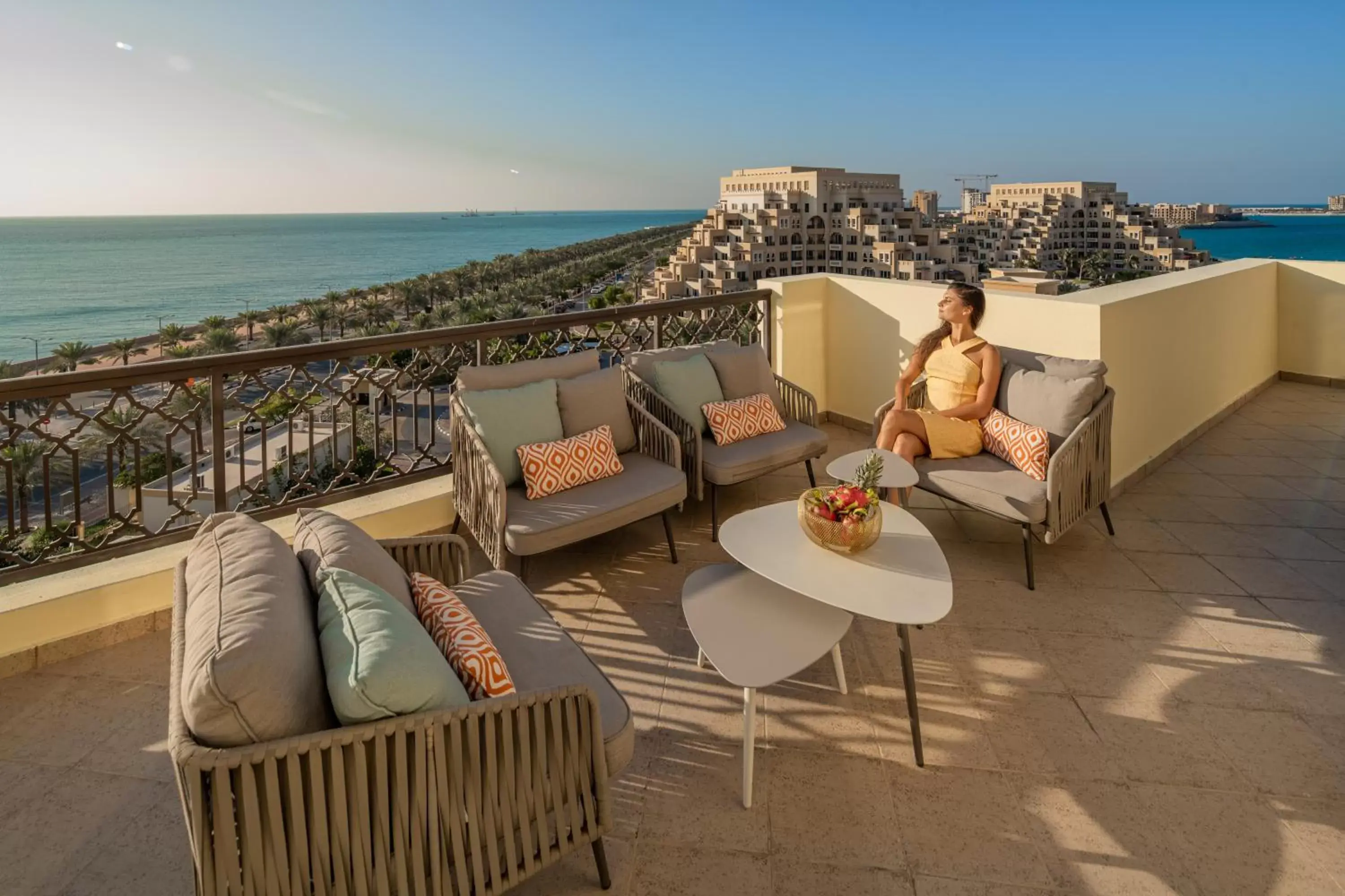 Balcony/Terrace in Rixos Bab Al Bahr