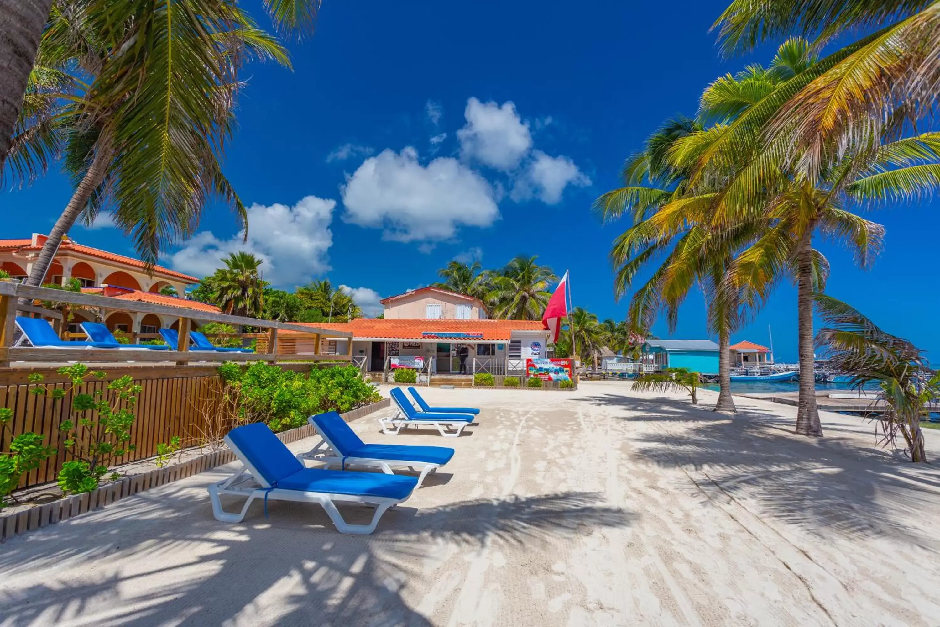 Beach in SunBreeze Hotel