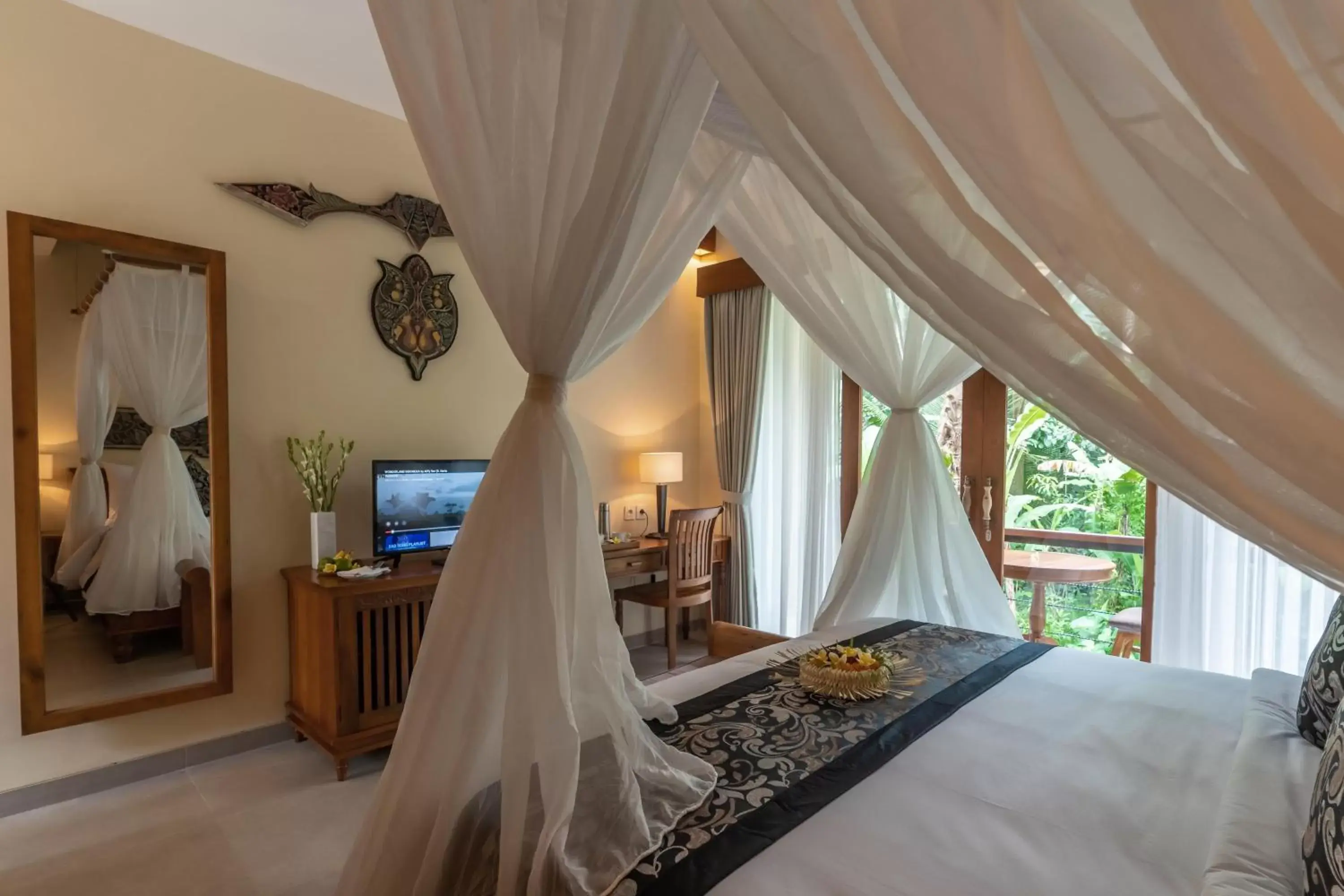 Property building, Bed in The Compass Rose Ubud Property building, Bed in The Compass Rose Ubud
