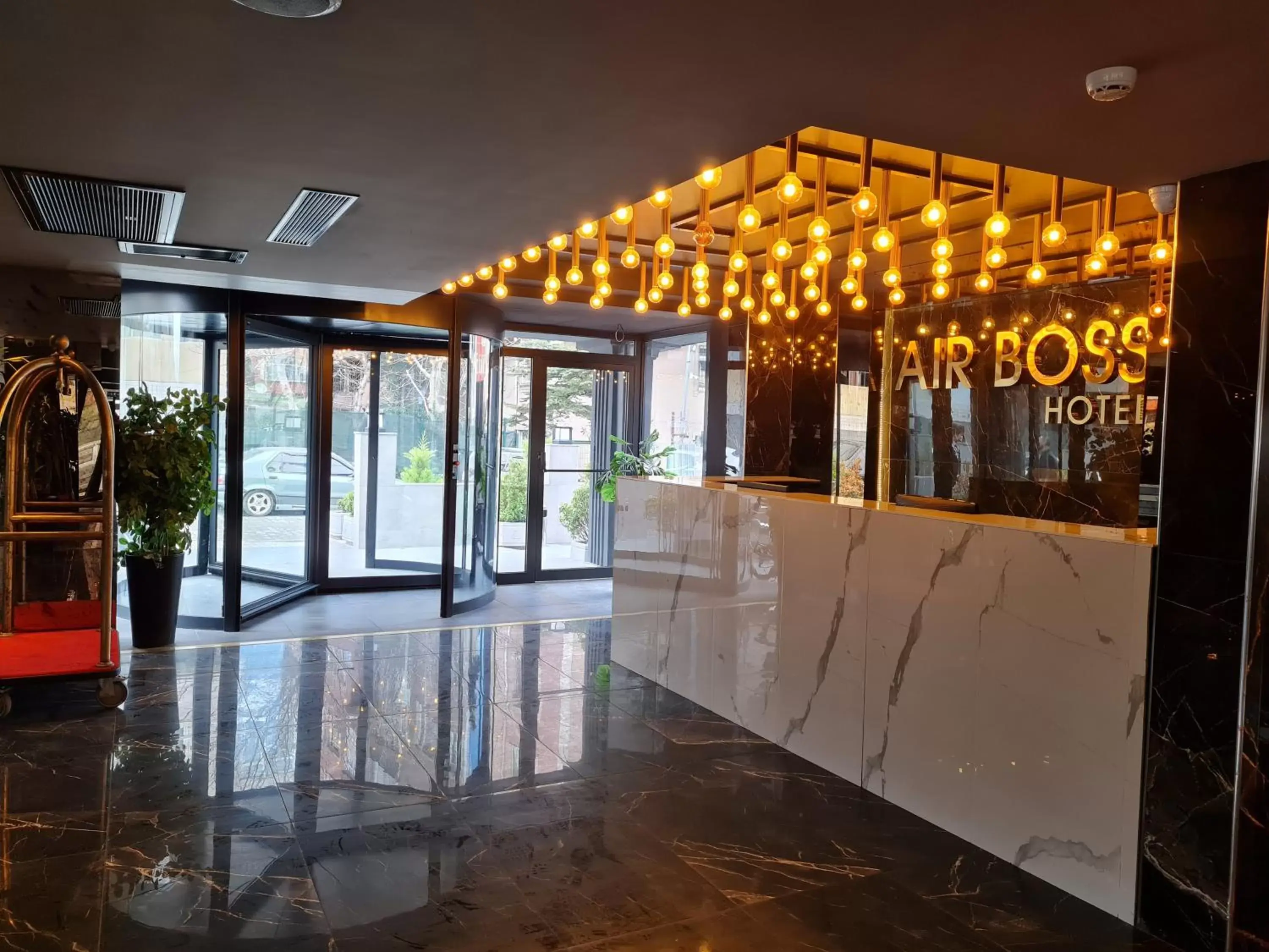 Lobby or reception in Air Boss Istanbul Airport and Fair Hotel