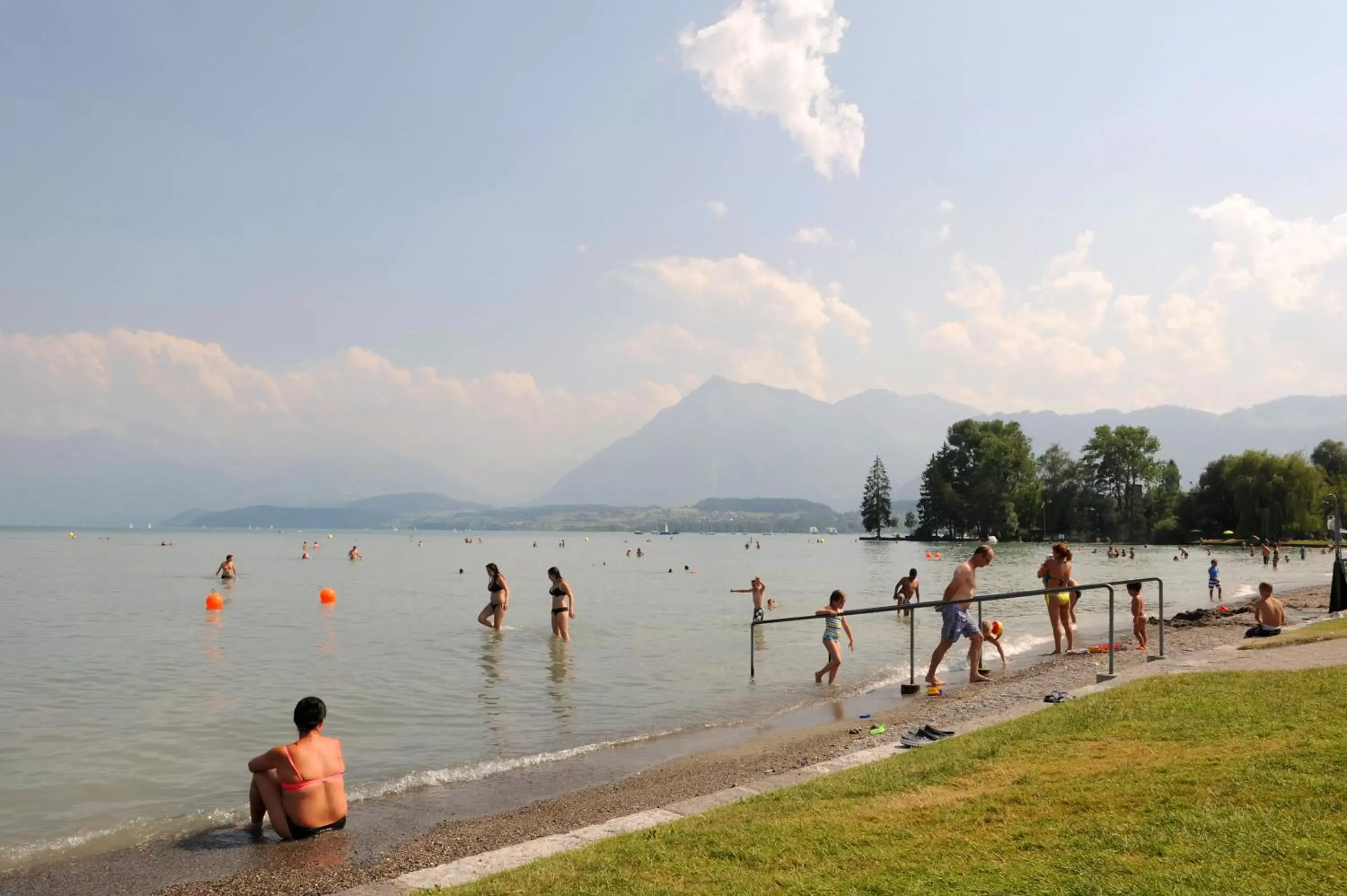 Natural landscape, Beach in Hotel Alpha Thun