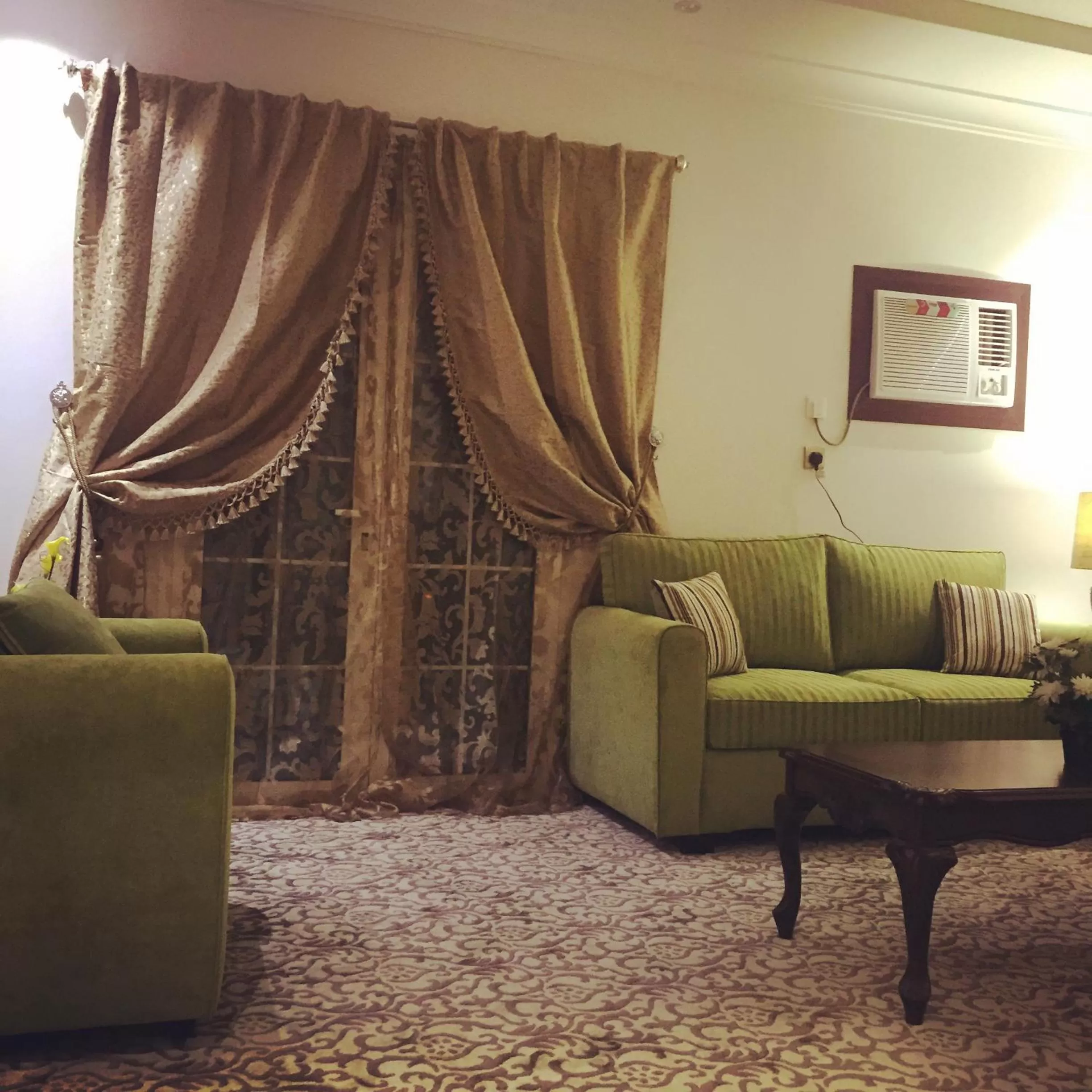 Living room in Holiday Season