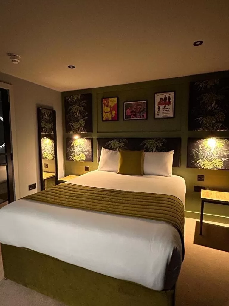 Bed in The Baltic Hotel