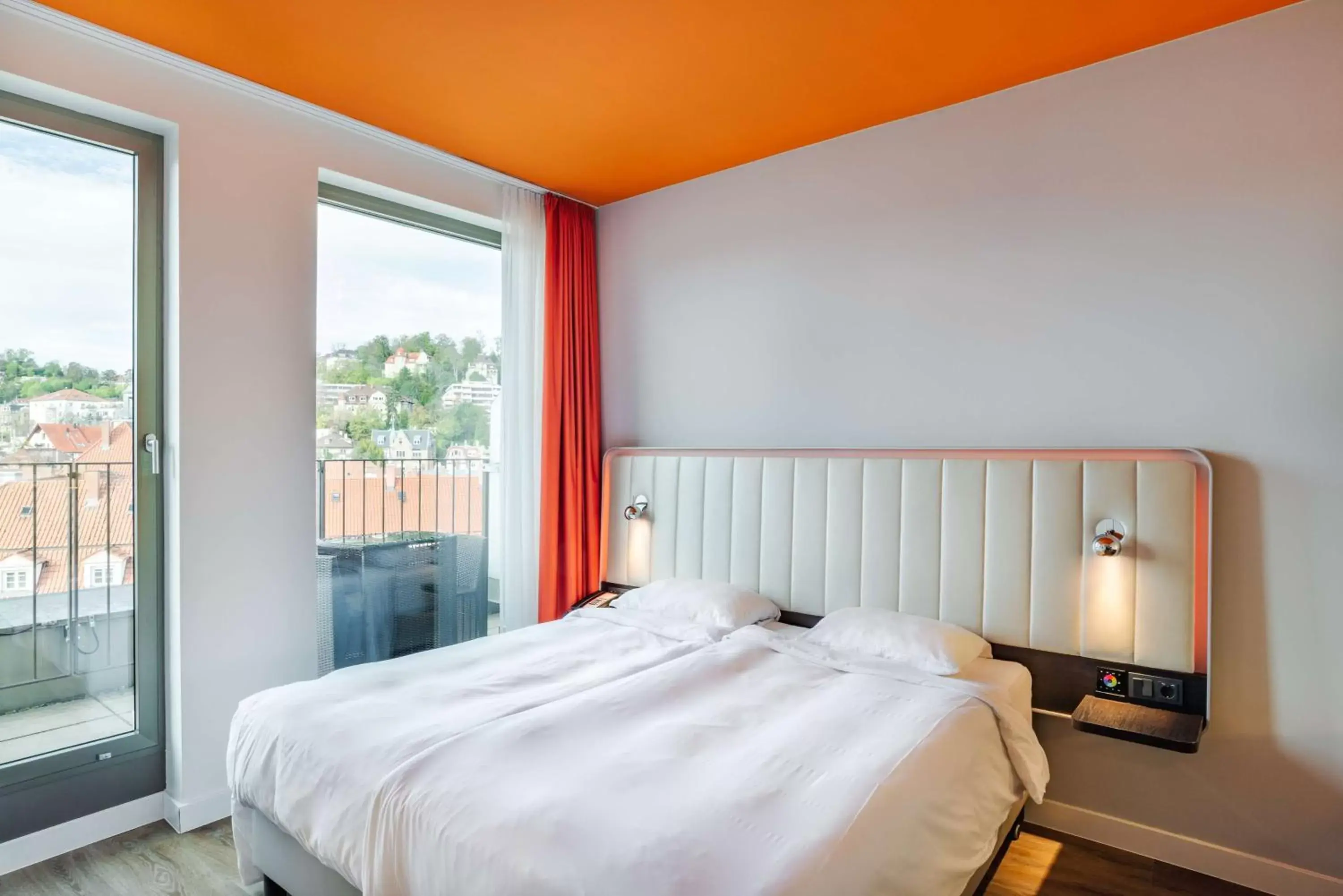 Bedroom, Bed in Park Inn by Radisson Stuttgart