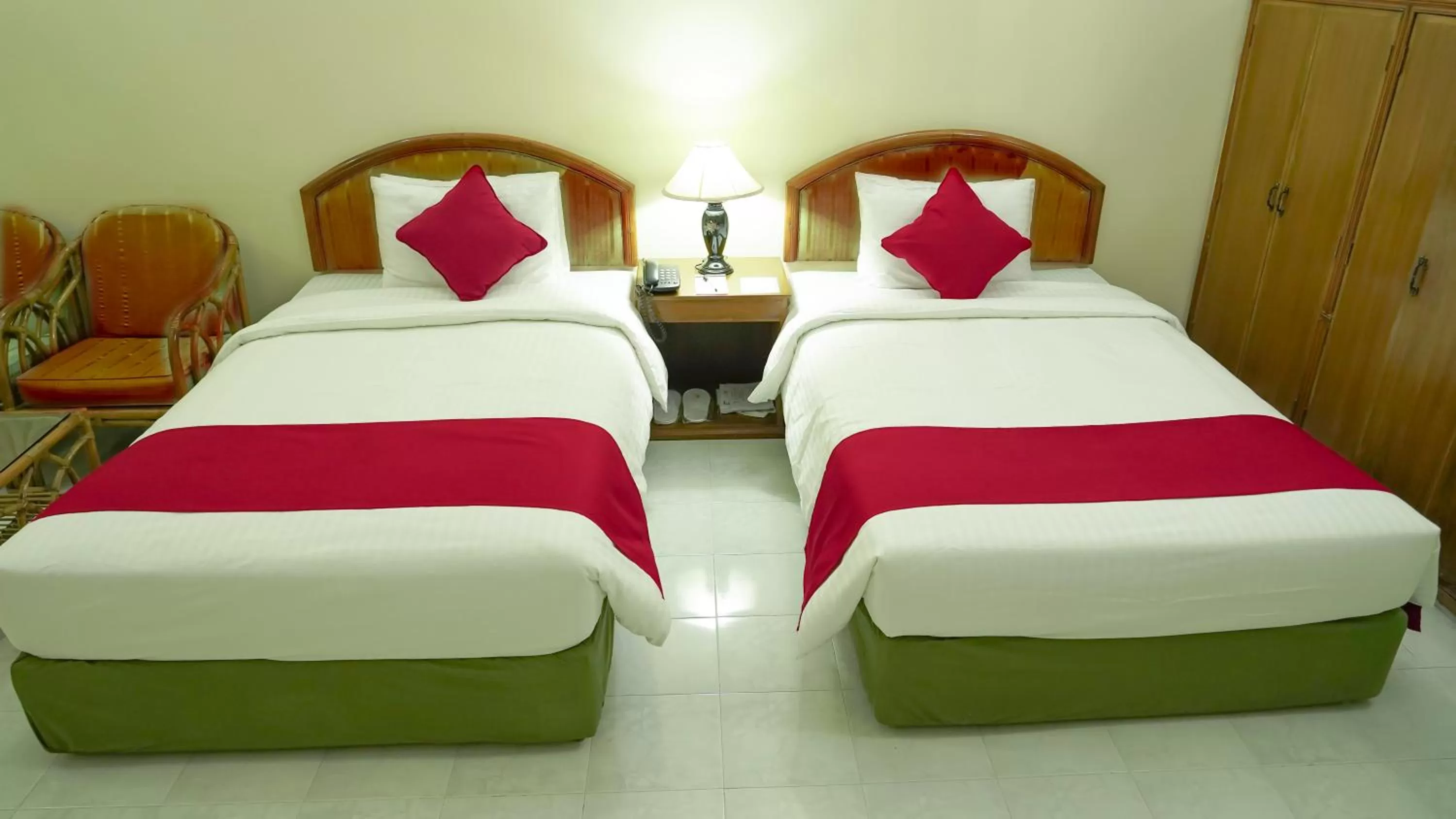 Bed in Asia Pacific Hotel