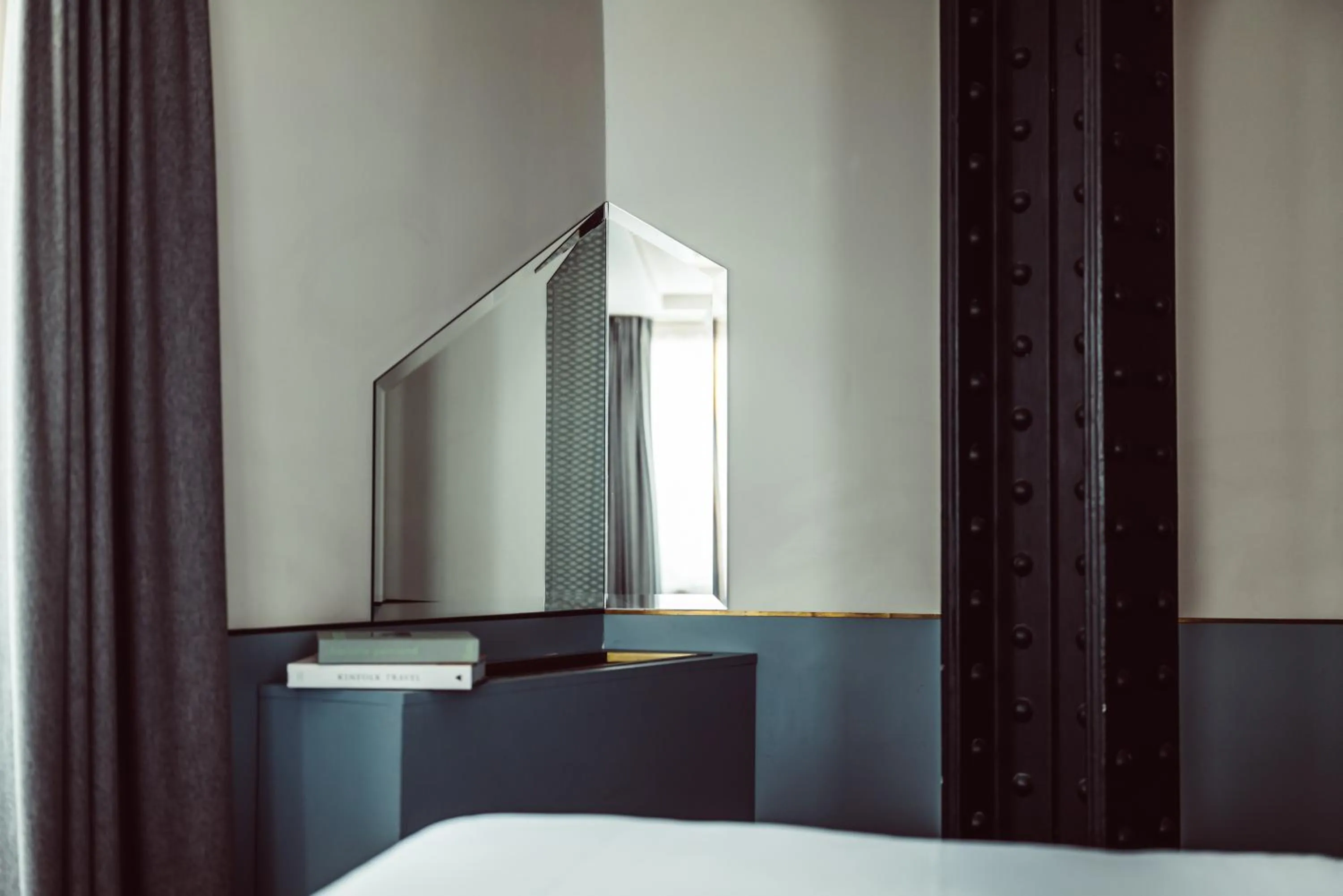 Bed in Hotel Panache