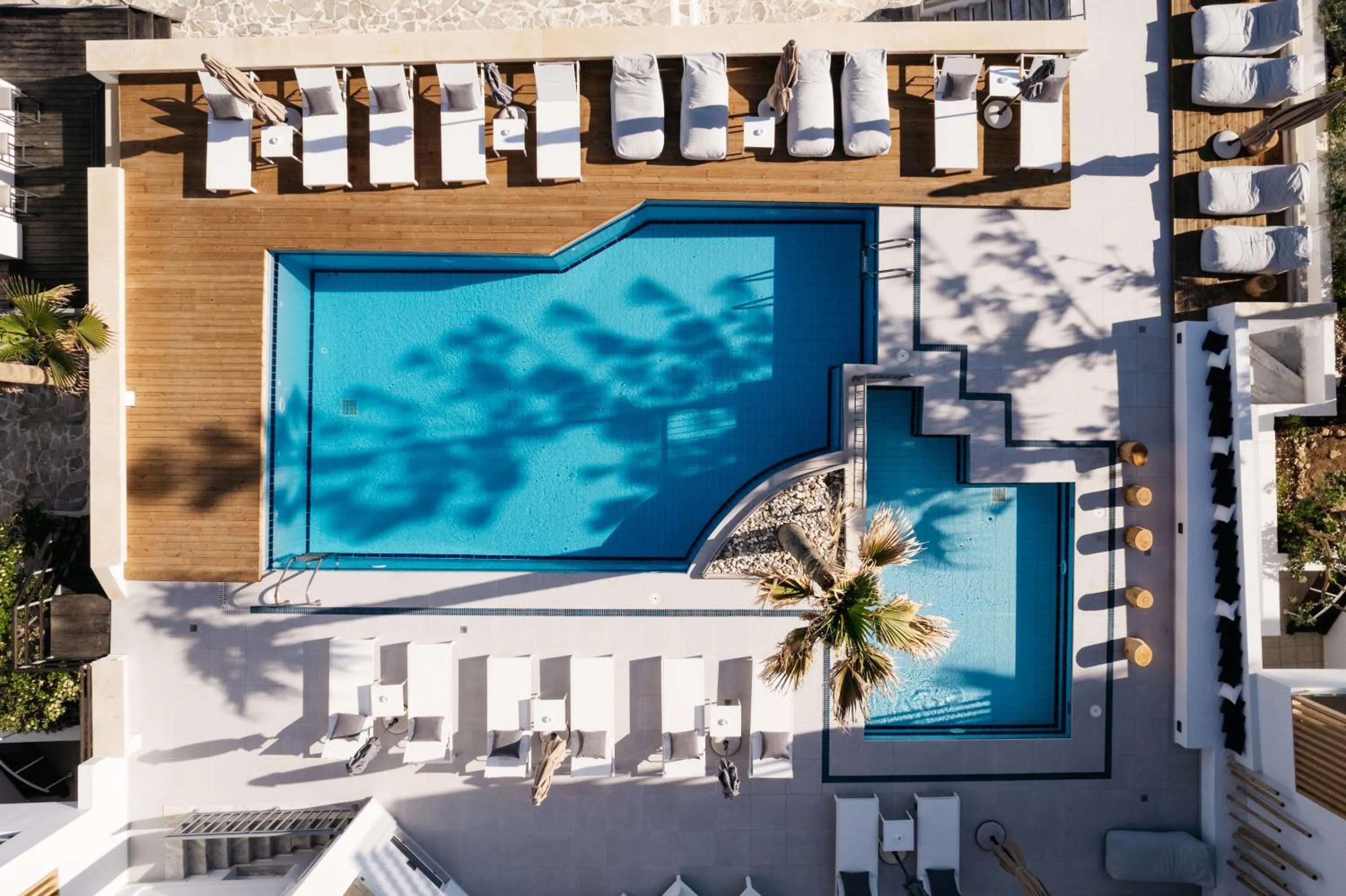 Swimming pool in Petradi Beach Lounge Hotel